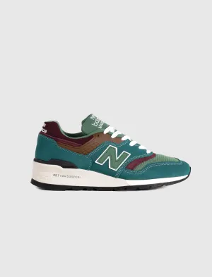 997 MADE IN USA "TEAL JADE" Clothing	NEW BALANCE