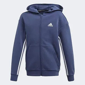 Adidas Boys Yb Mh 3S Fz Sweatshirt Nike Clothing