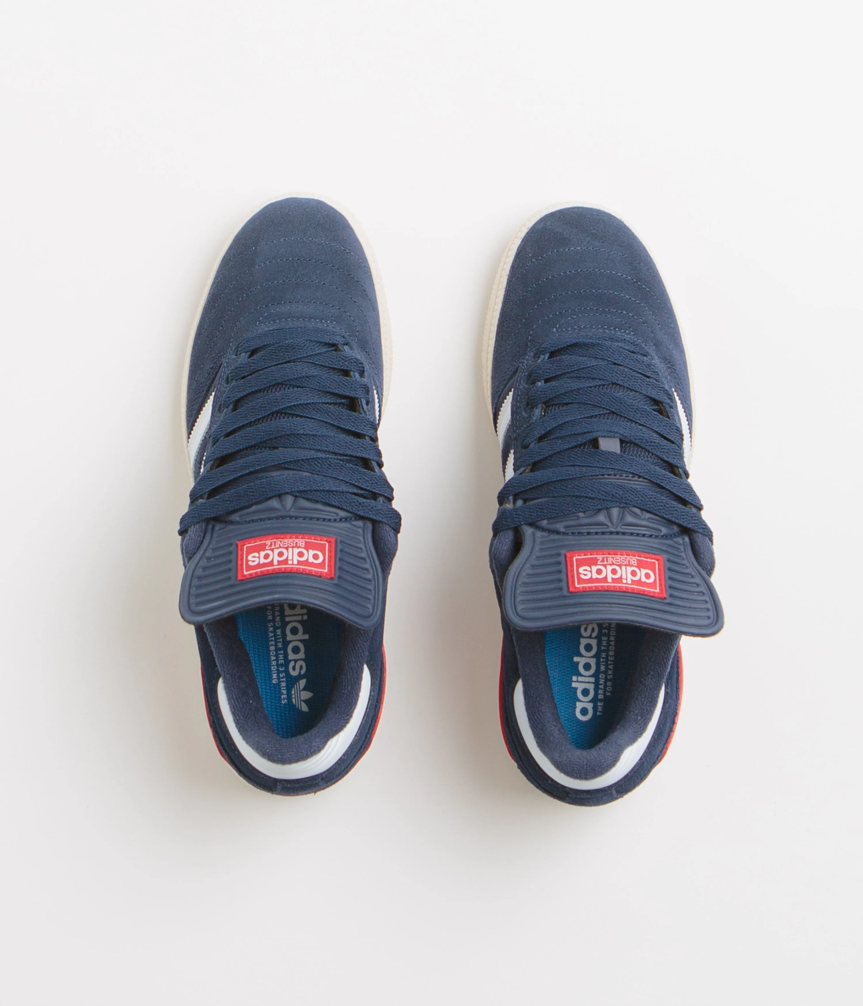 Adidas Busenitz Shoes - Collegiate Navy / FTWR White / Better Scarlet Adidas
