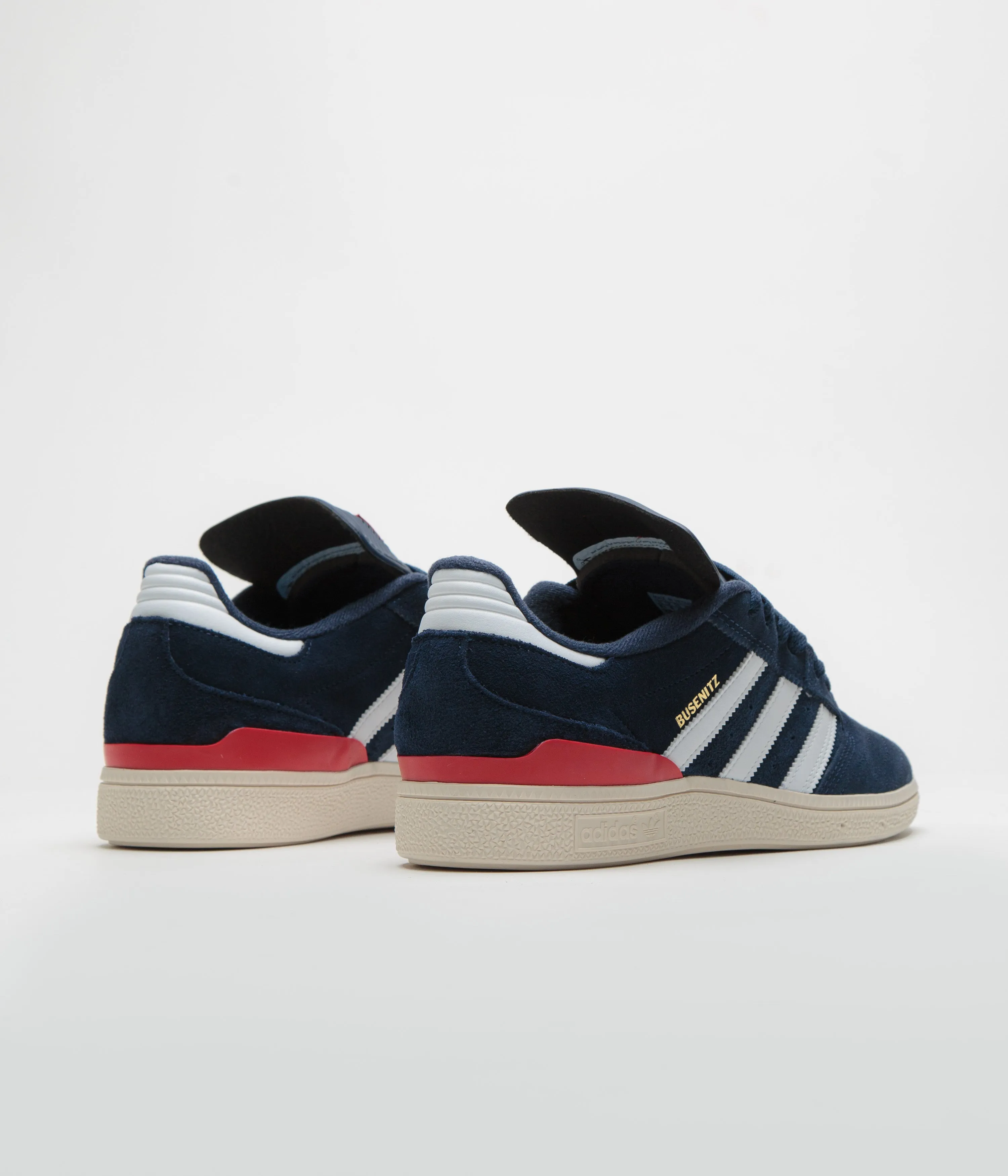 Adidas Busenitz Shoes - Collegiate Navy / FTWR White / Better Scarlet Adidas