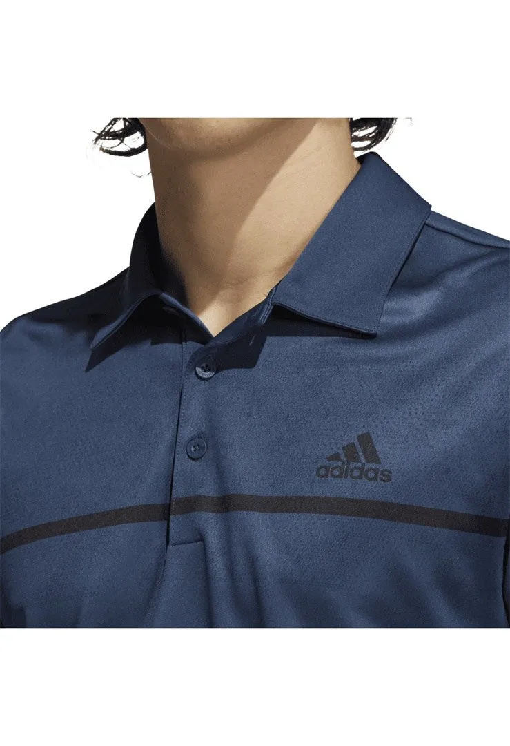 adidas Chest Print Golf Polo Shirt HA5574