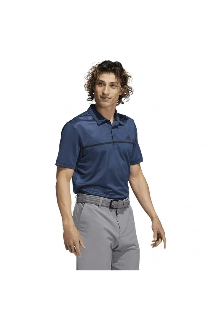 adidas Chest Print Golf Polo Shirt HA5574