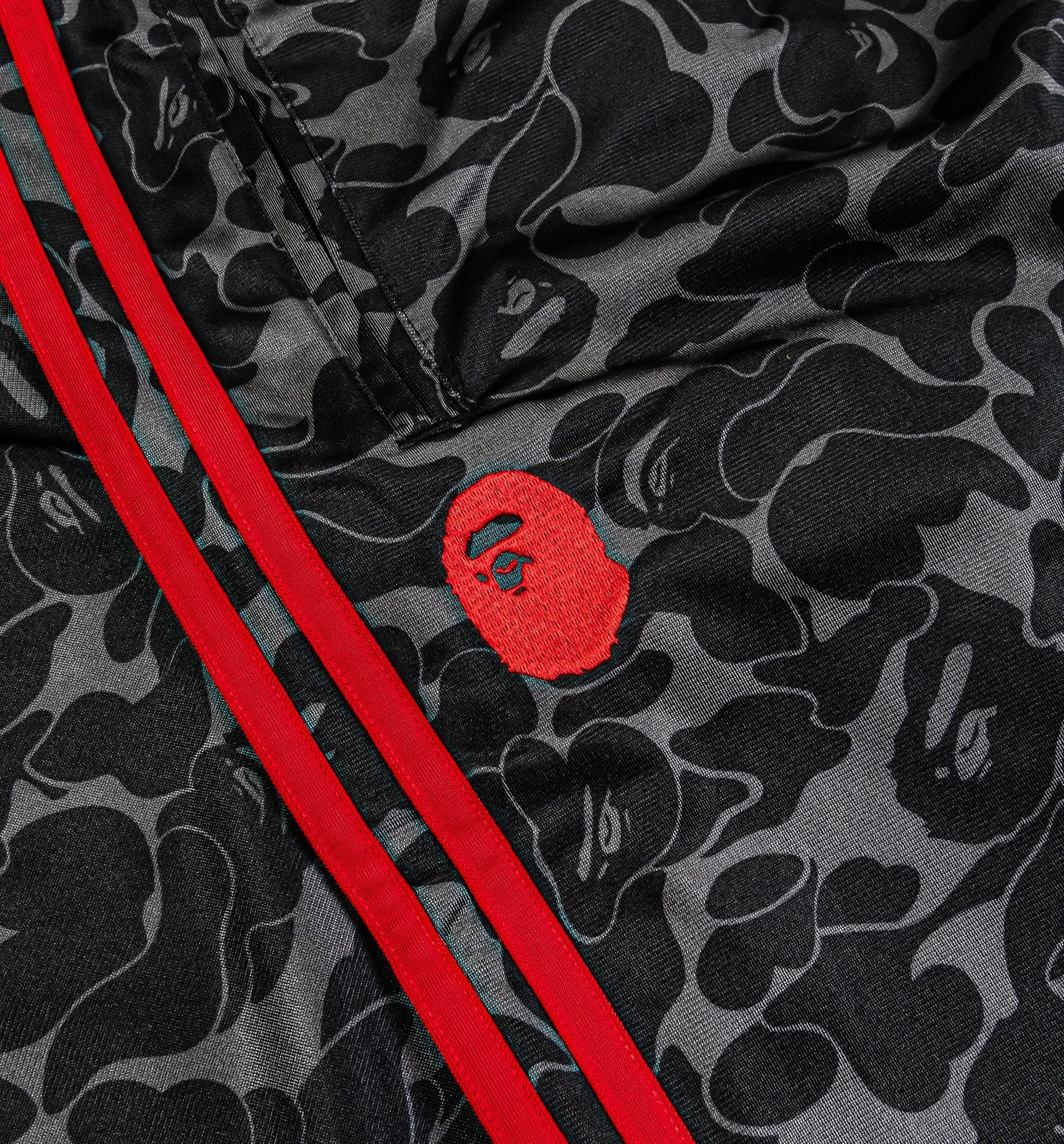 Adidas Clothing Bape x Adidas All Over Print Track Mens Pant - Black