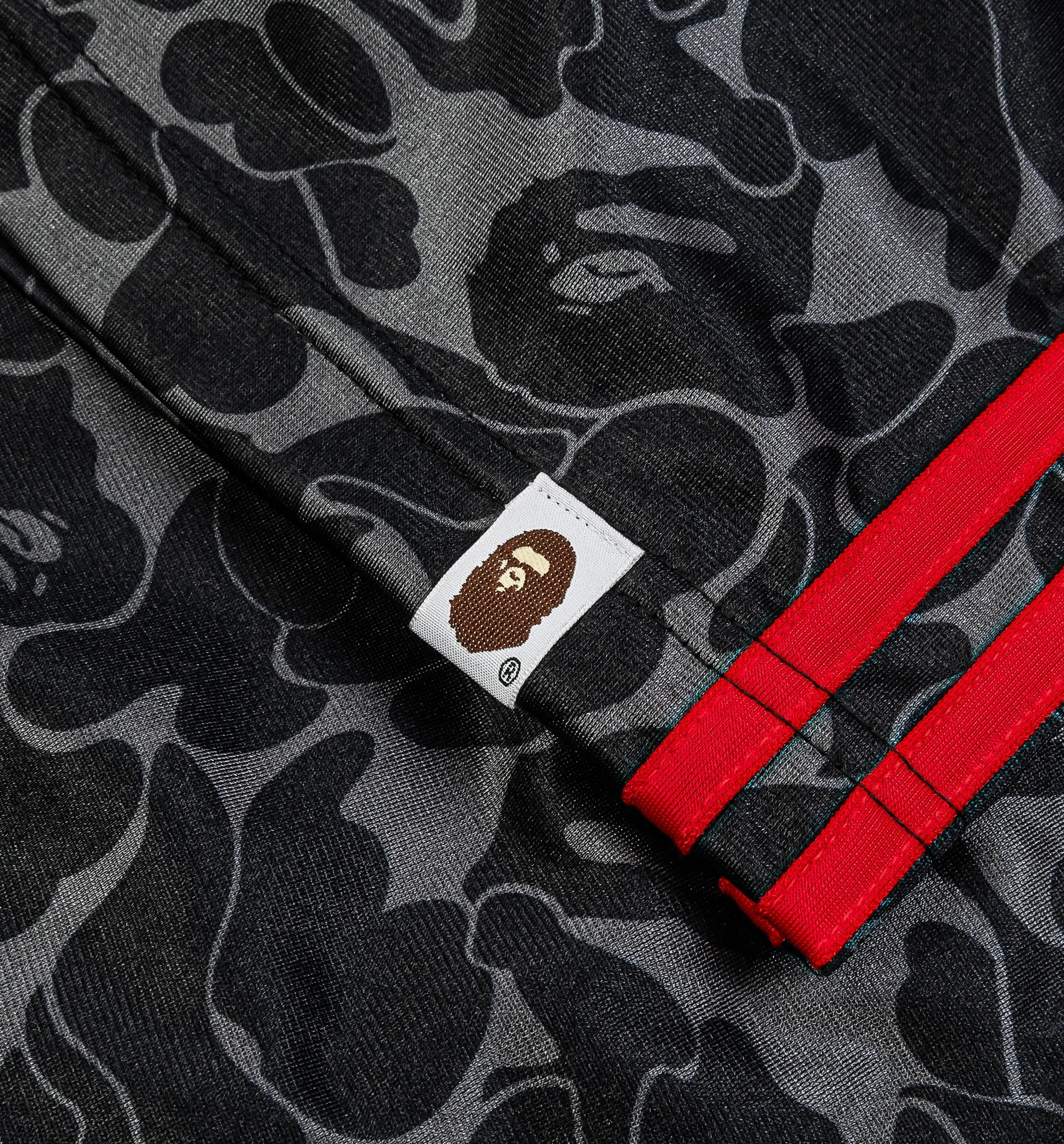 Adidas Clothing Bape x Adidas All Over Print Track Mens Pant - Black