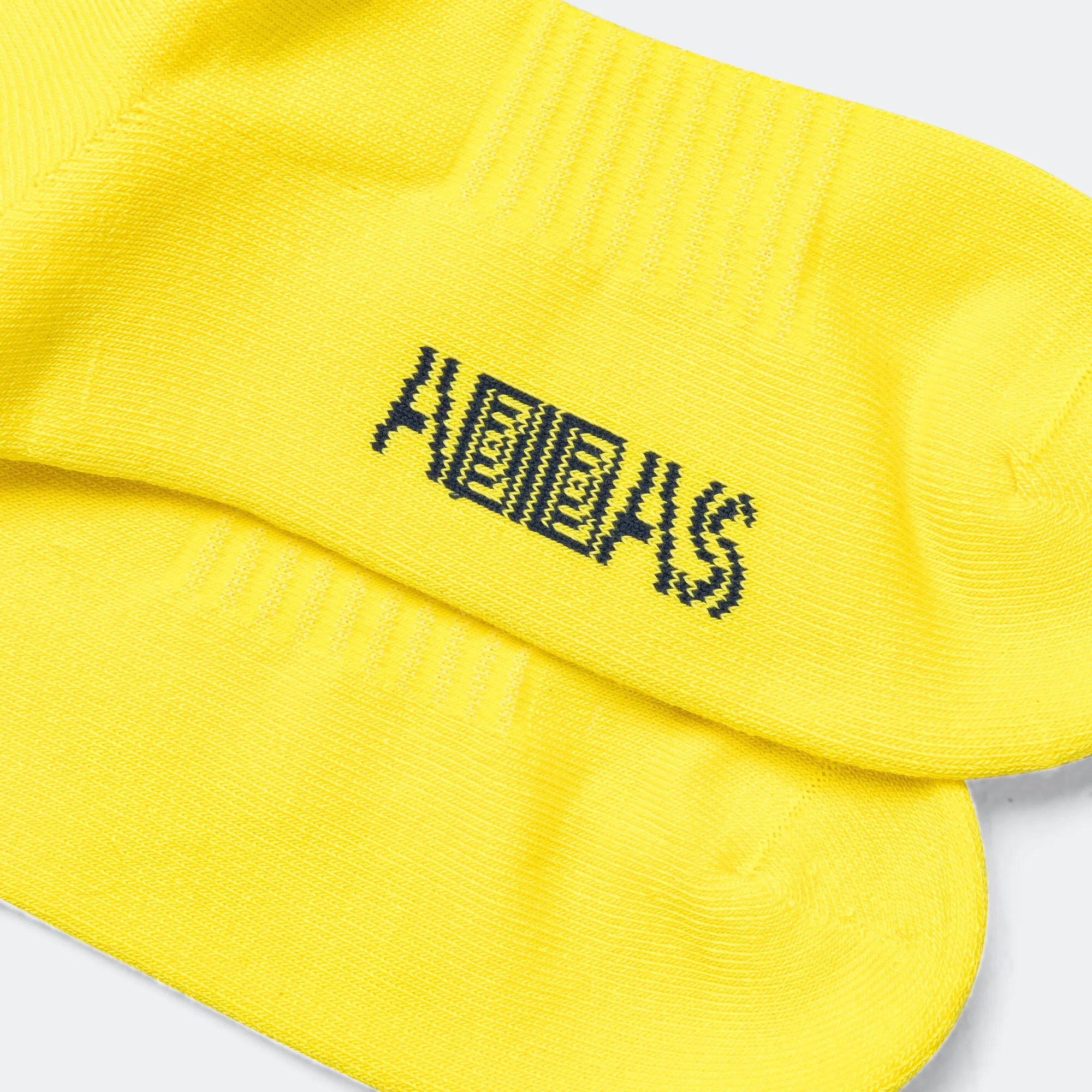 Adidas Clothing Crew Sock x Brain Dead - Yellow/Collegiate Navy