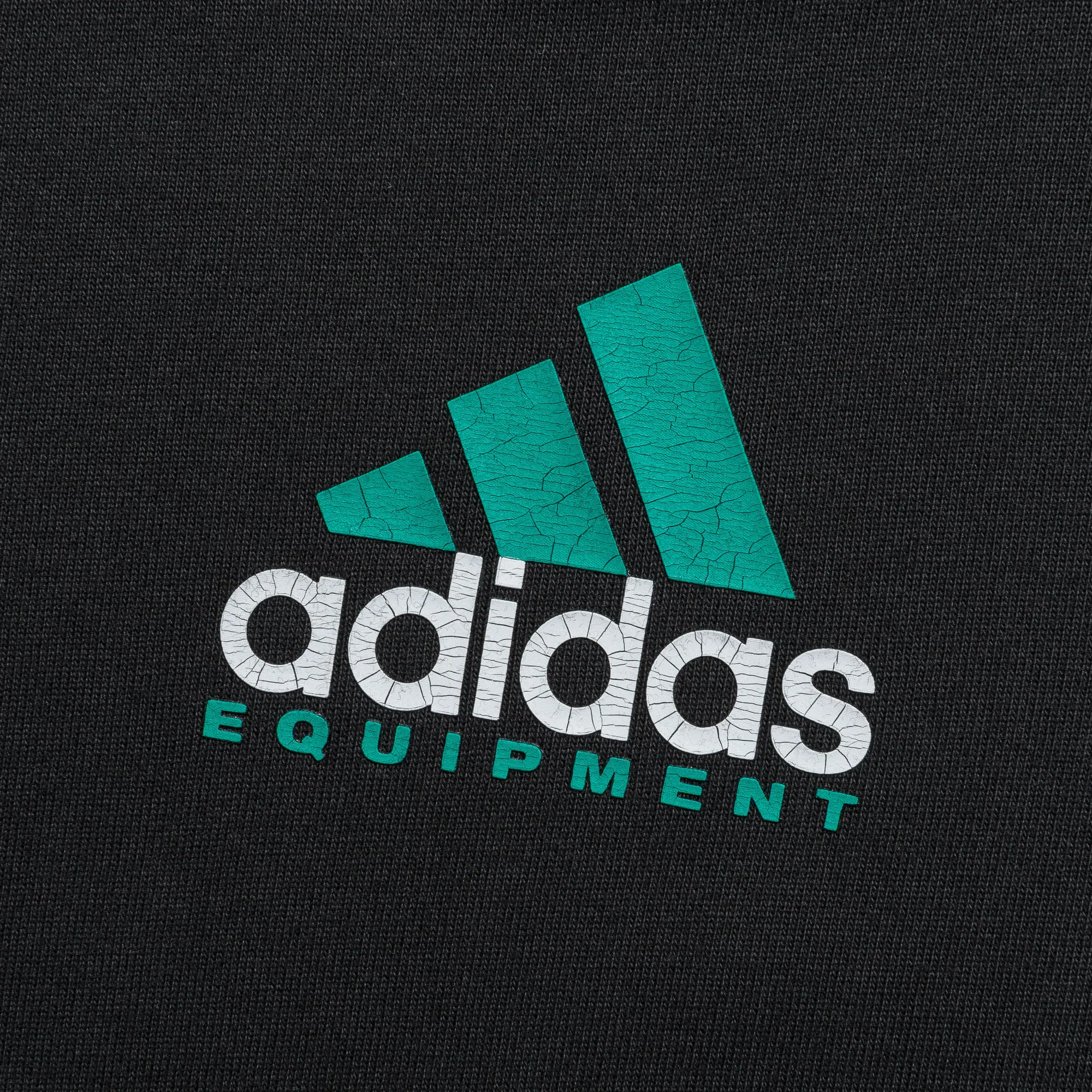 Adidas Clothing EQT Large Logo Tee - Black