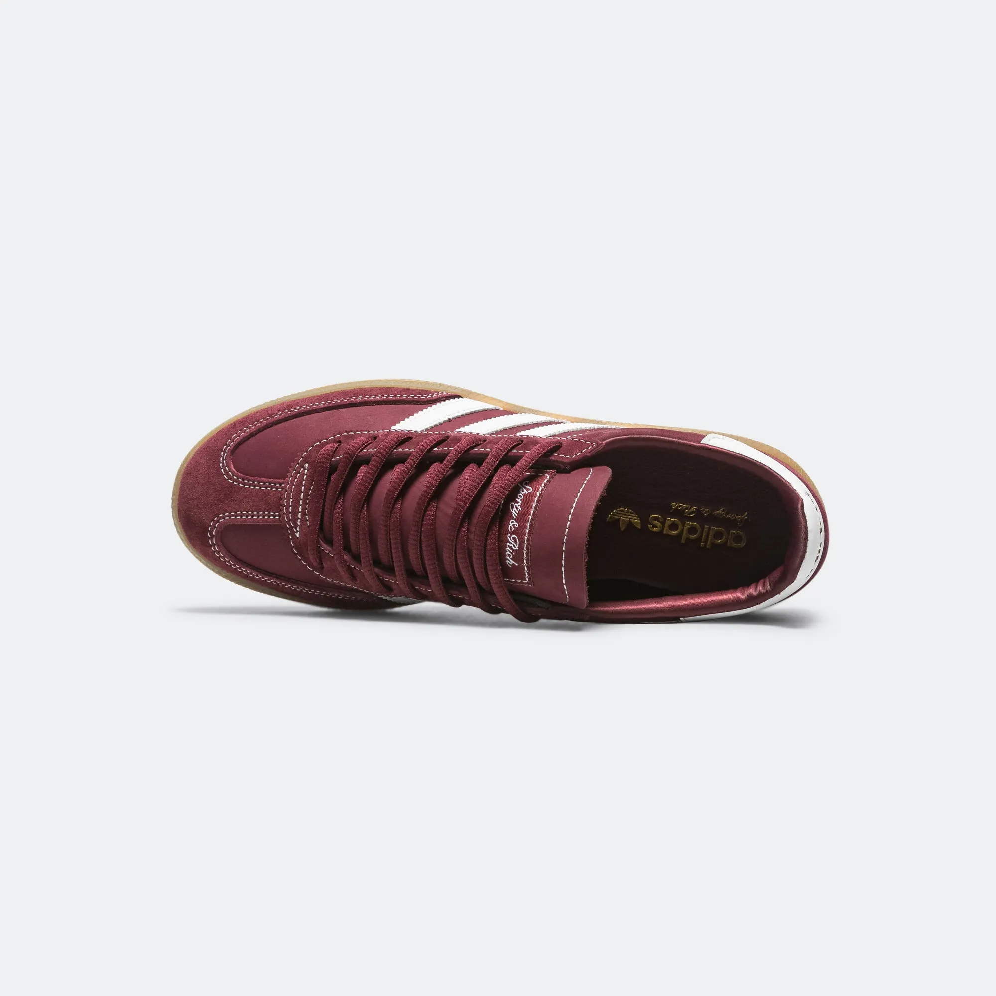 Adidas Clothing Handball Spezial x Sporty & Rich - Shadow Red/Footwear White-Gum