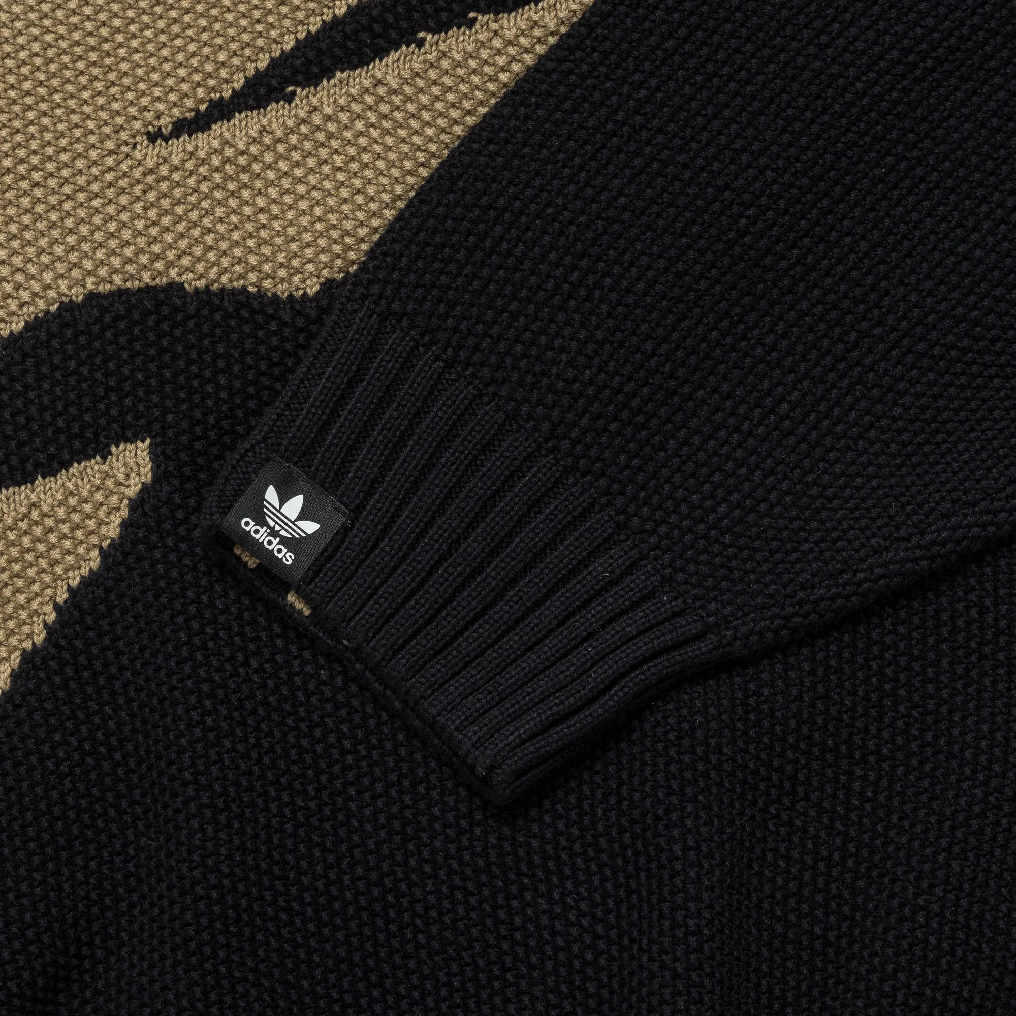 Adidas Clothing Knit Crew x SFTM - Black