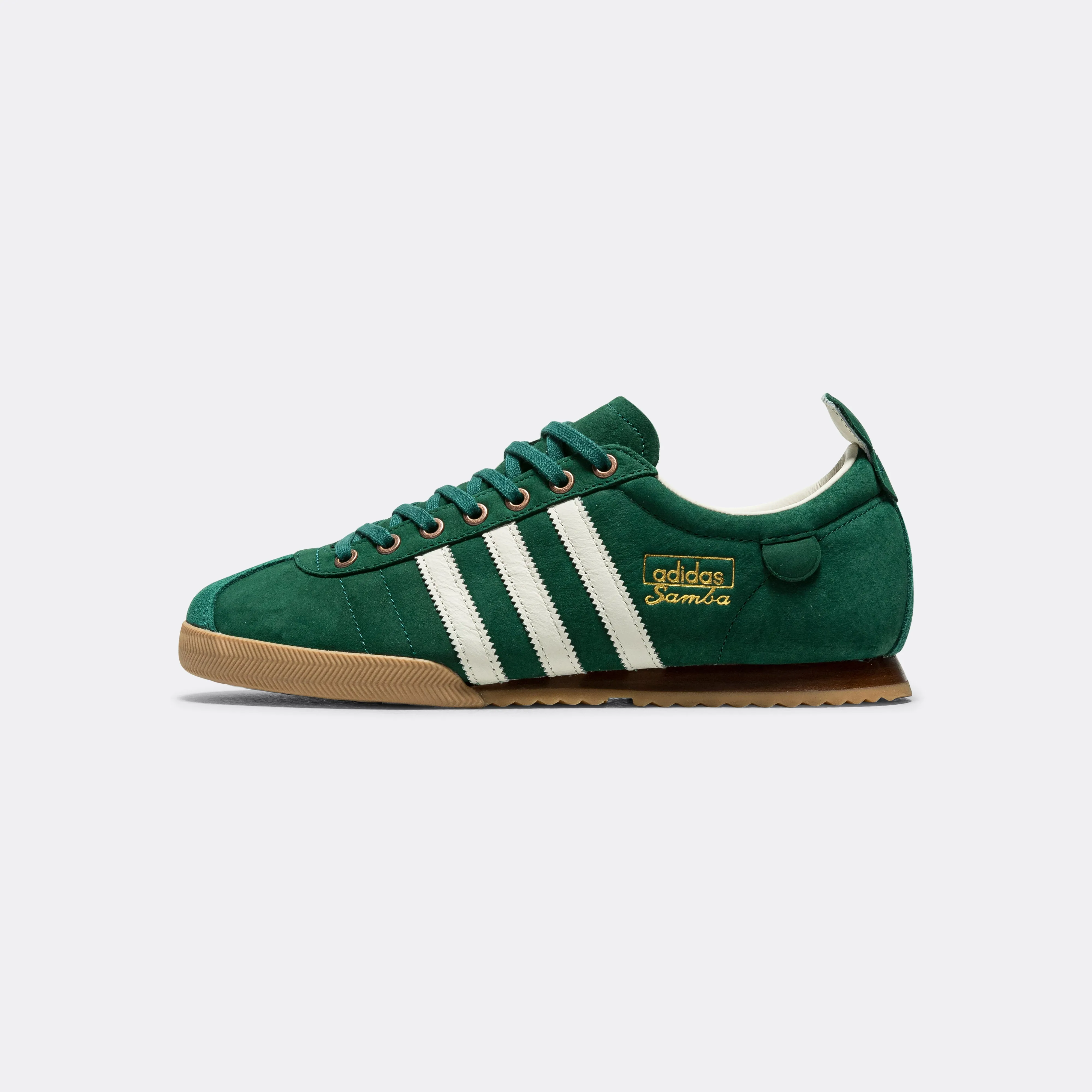 Adidas Clothing Samba '62 - Core Green/Off White-Preloved Brown