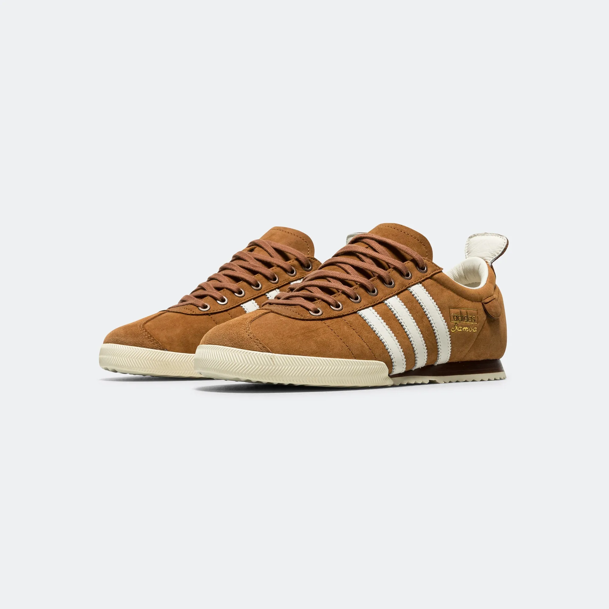 Adidas Clothing Samba '62 - Wild Brown/Off White-Preloved Brown