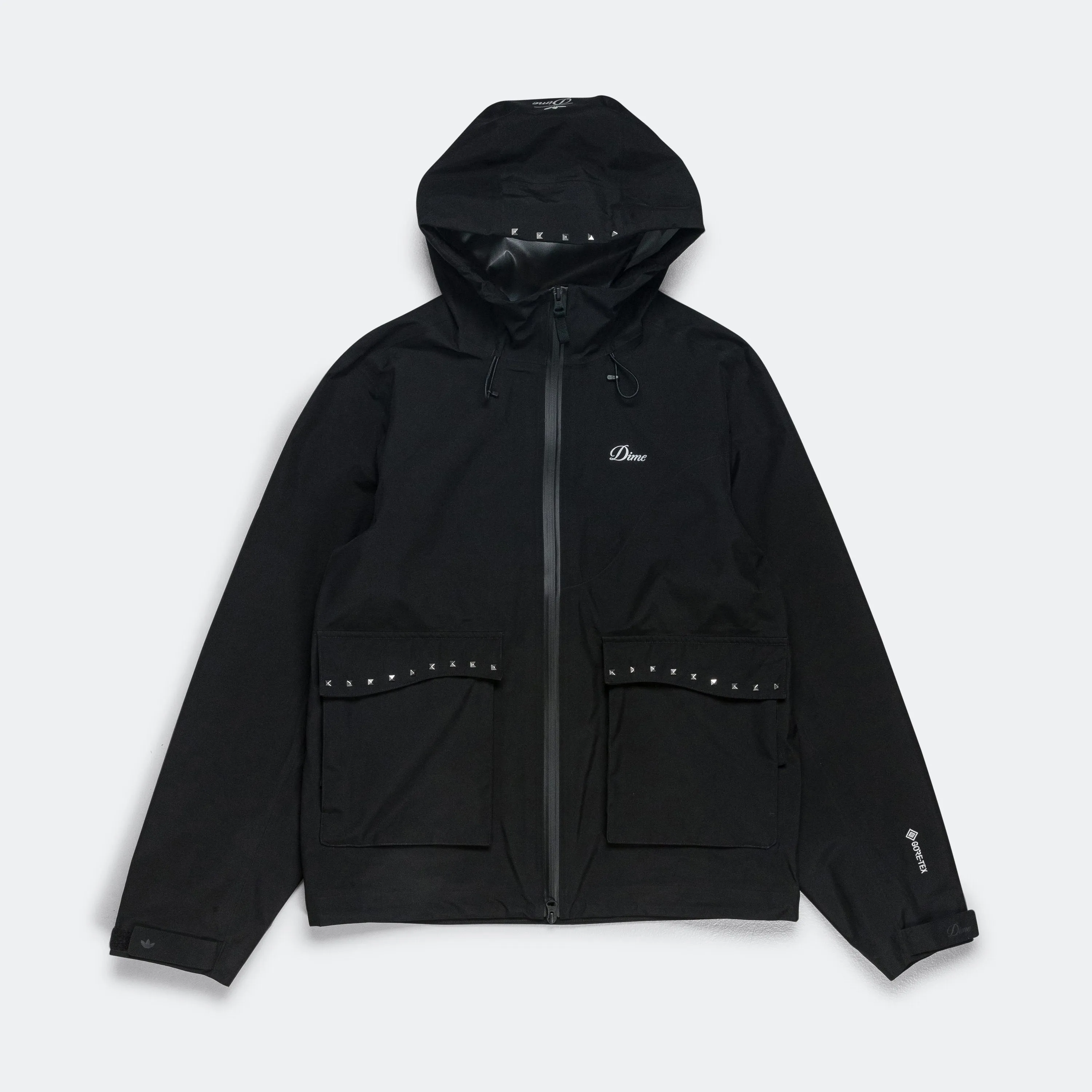 Adidas Clothing Stud Jacket x Dime - Black