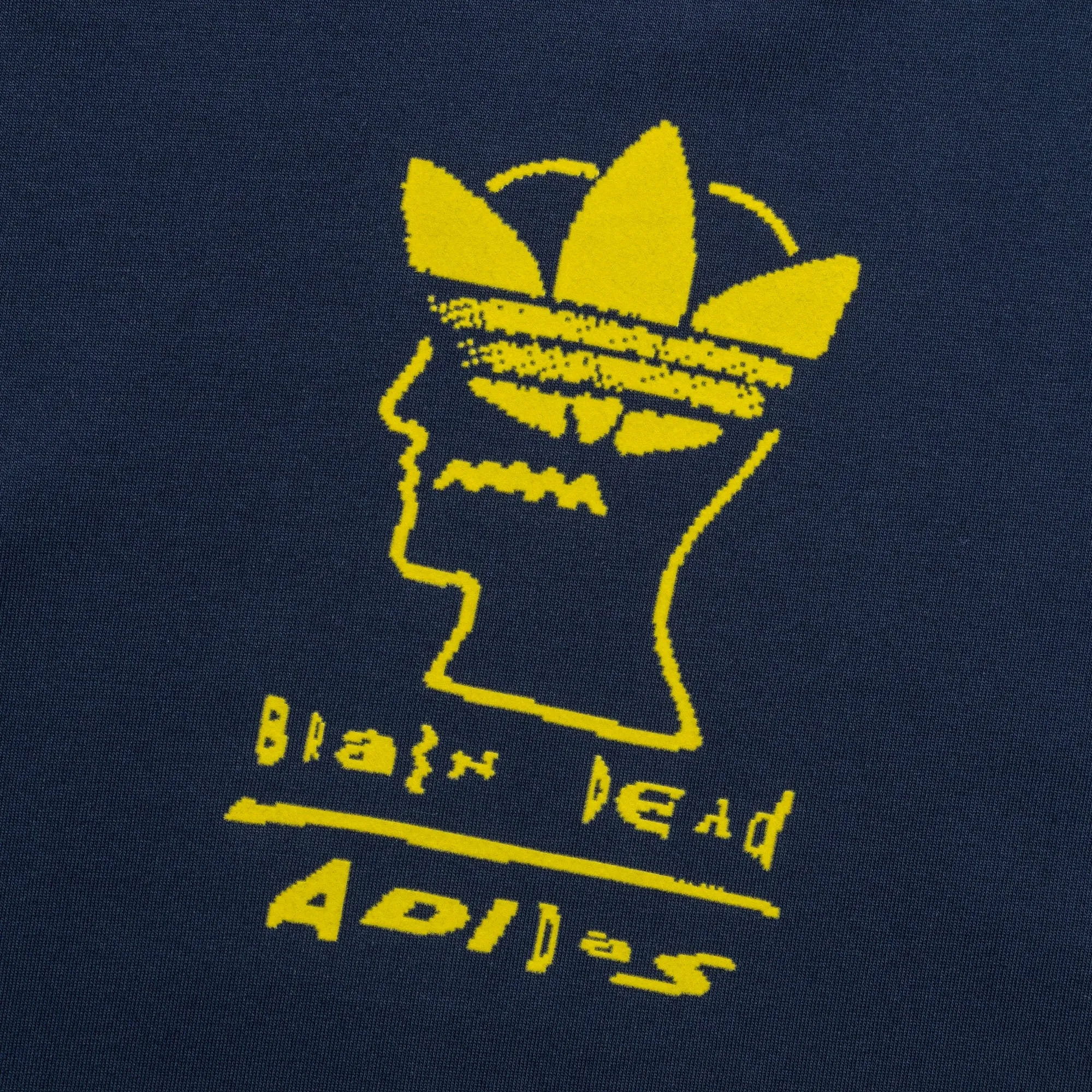 Adidas Clothing T-Shirt x Brain Dead - Collegiate Navy