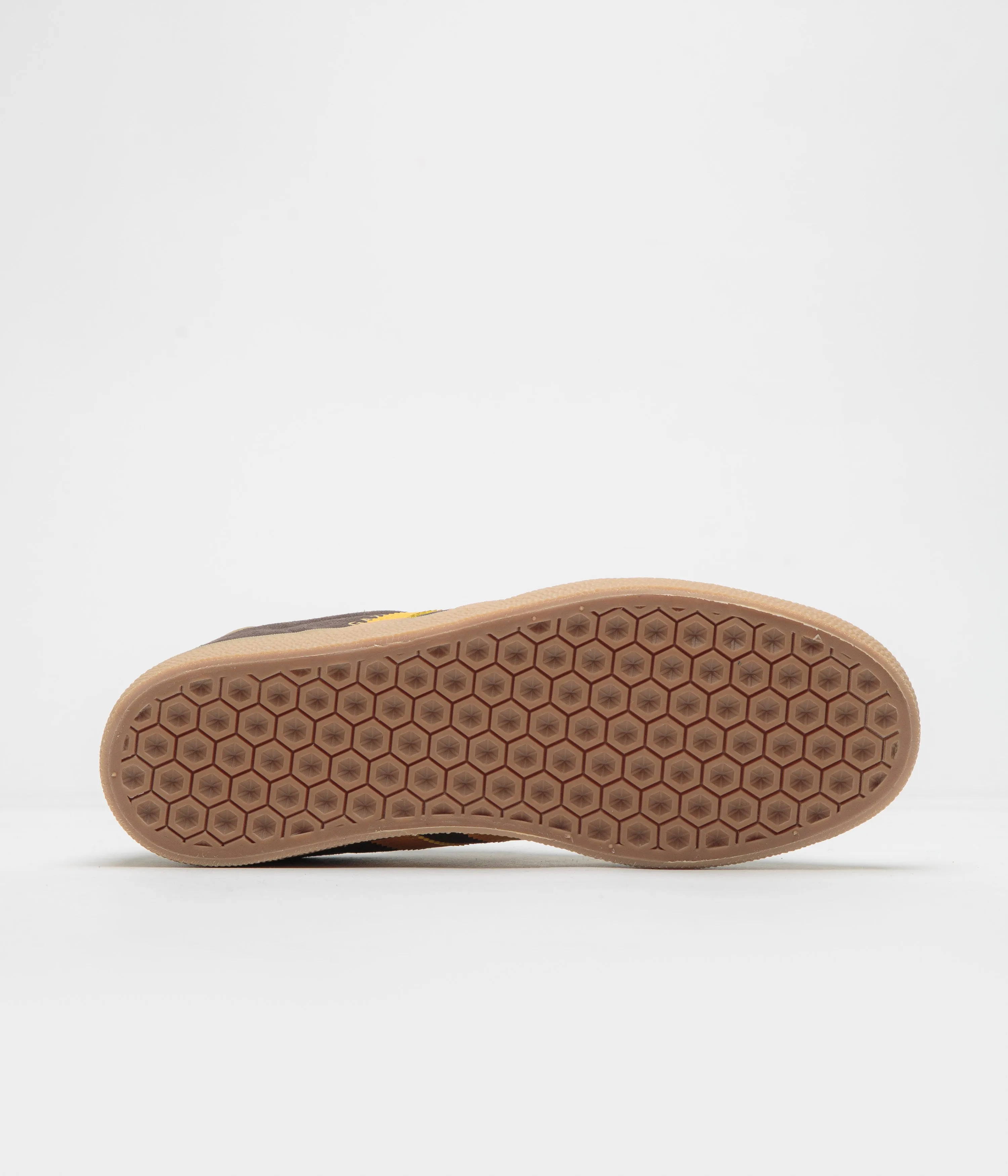 Adidas Gazelle ADV Shoes - Dark Brown / Preloved Yellow / Earth Strata Adidas