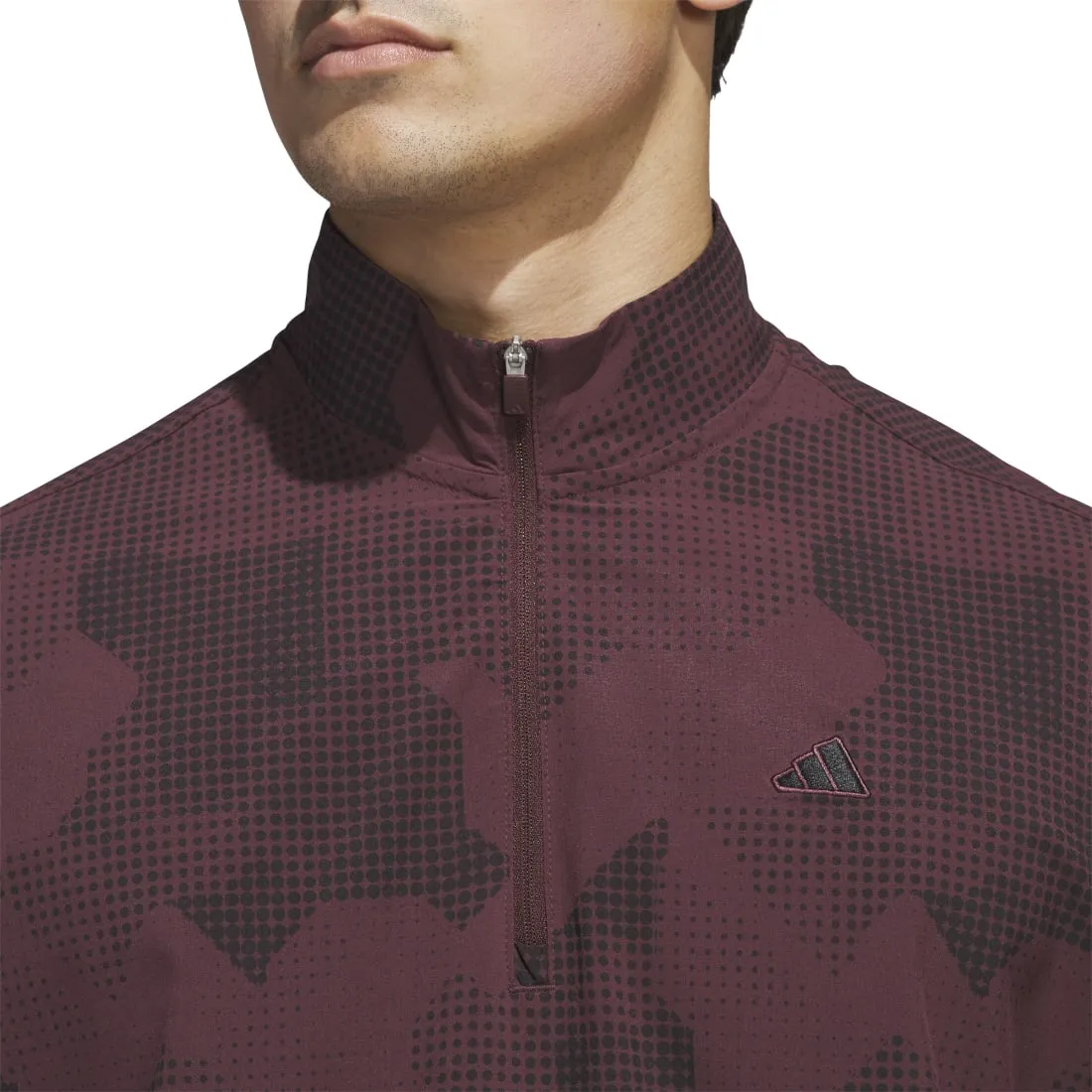 adidas Go-to DWR Short Sleeve Half-Zip Golf Pullover JF4914