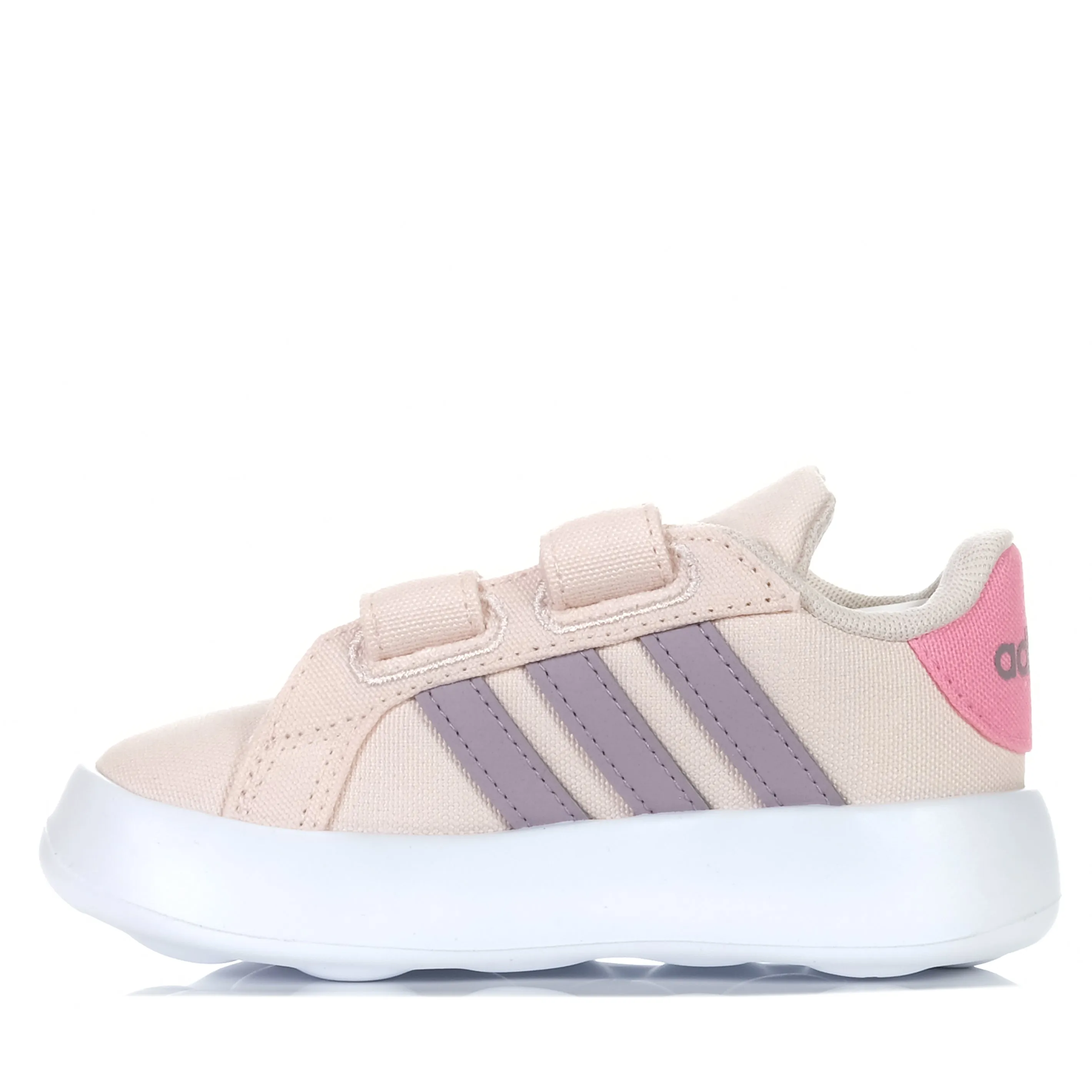Adidas Grand Court 2.0 CF Infant Wonder Quartz/Fig/Bliss Pink Shoes_Adidas