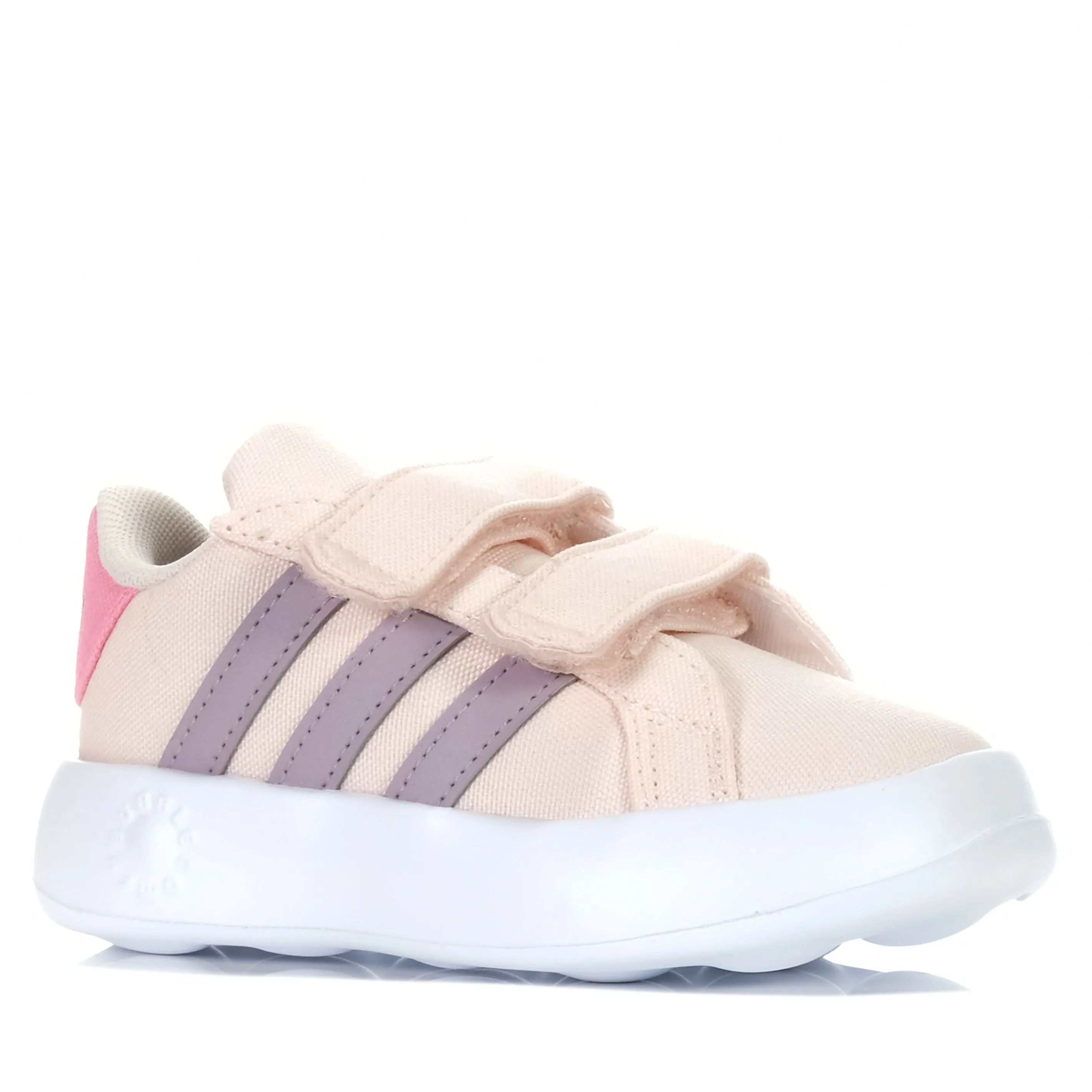 Adidas Grand Court 2.0 CF Infant Wonder Quartz/Fig/Bliss Pink Shoes_Adidas