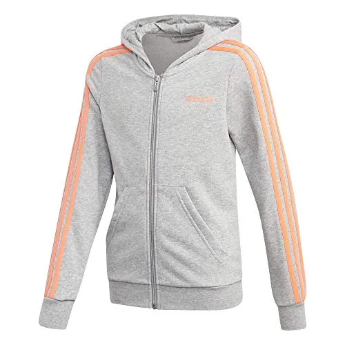 Adidas Kids Yg E 3S Fz Hd Sweatshirt Nike Clothing