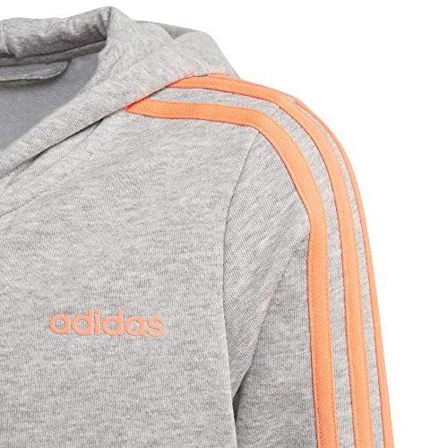 Adidas Kids Yg E 3S Fz Hd Sweatshirt Nike Clothing
