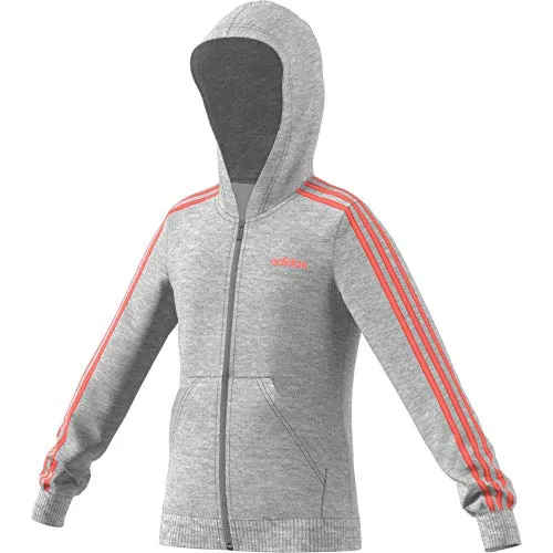 Adidas Kids Yg E 3S Fz Hd Sweatshirt Nike Clothing