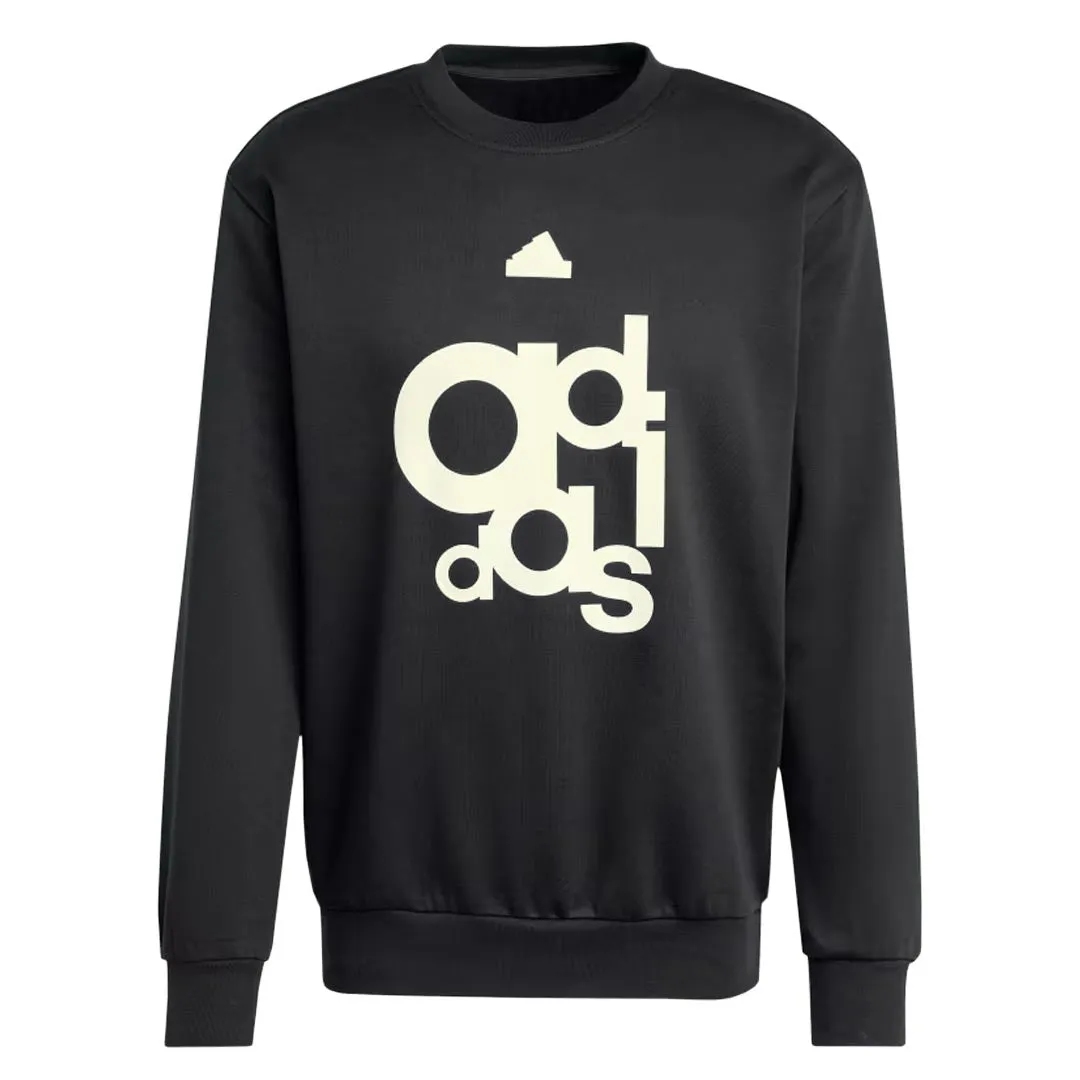 adidas - Men's Graphic Print Fleece Sweatshirt (IP4074)