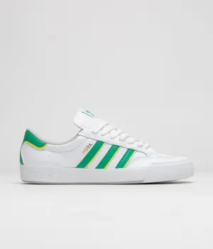 Adidas Nora Shoes - Cloud White / Court Green / Yellow Adidas