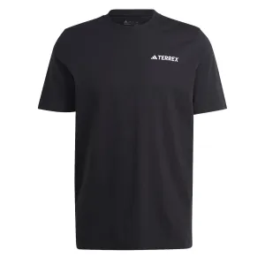 Adidas Terrex Graphic Mountain 2.0 T-Shirt Black Adidas Terrex Clothing