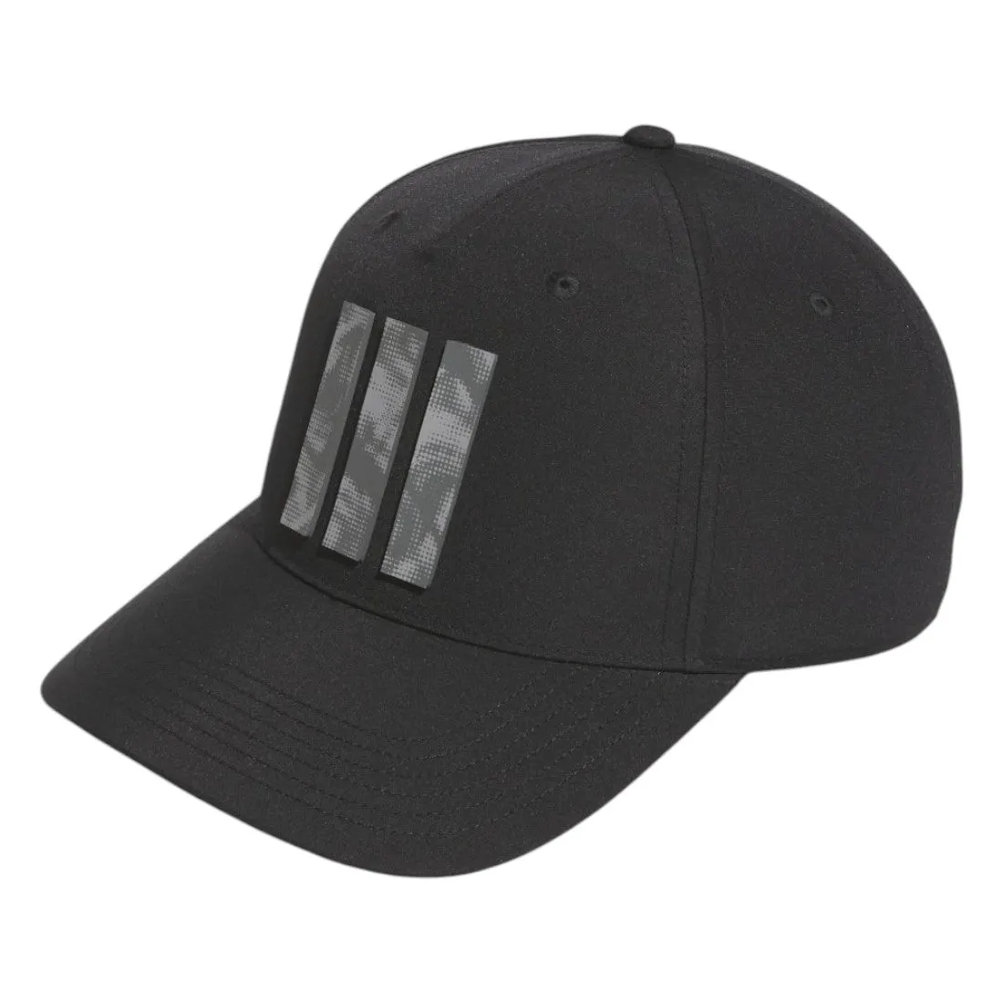 adidas Tour 3-Stripes Print Snapback Golf Cap JD7087