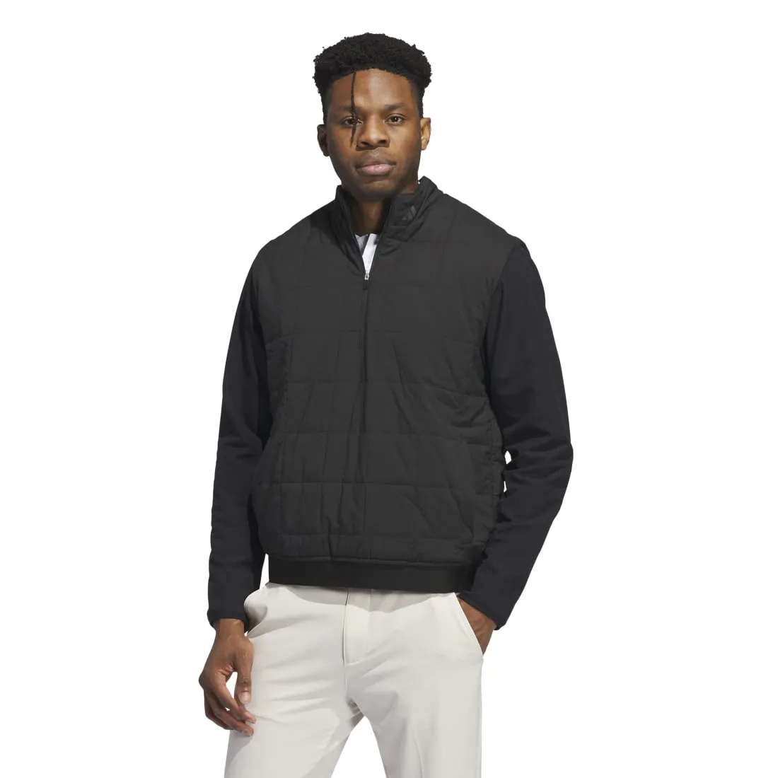 adidas Ultimate365 Quilted DWR 1/2 Zip Golf Mid Layer IT0153