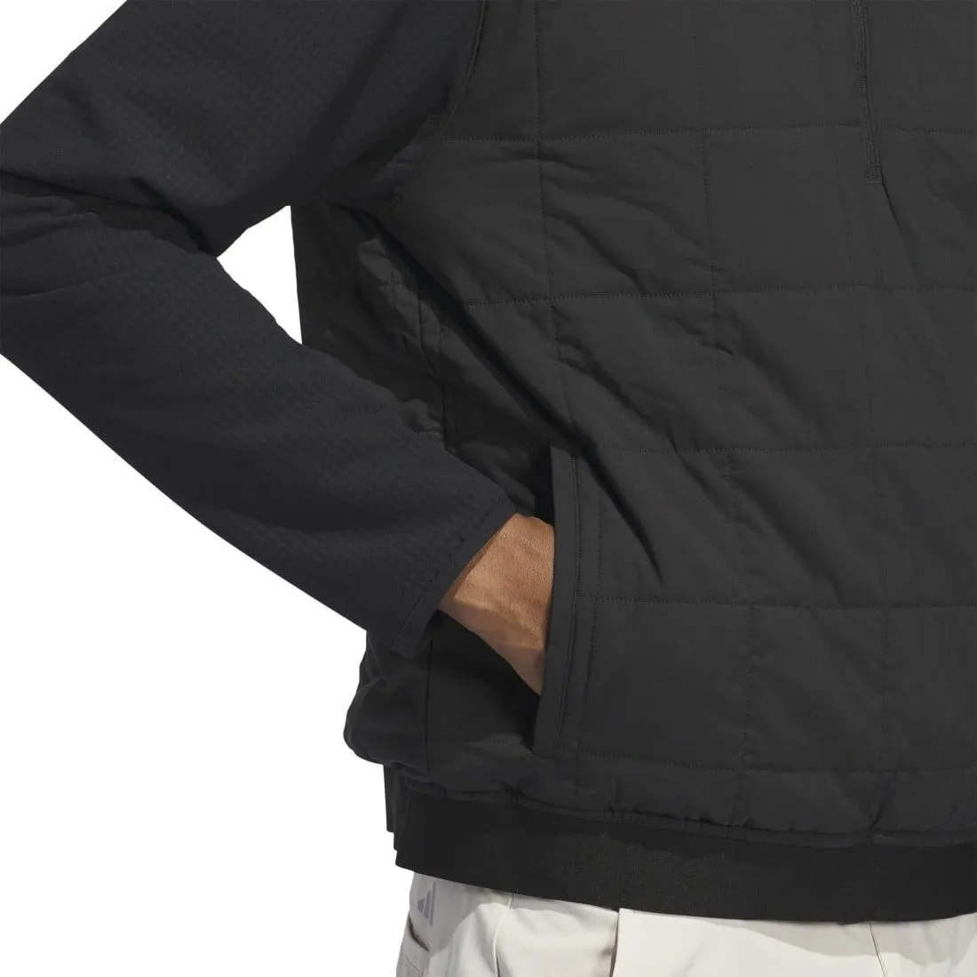 adidas Ultimate365 Quilted DWR 1/2 Zip Golf Mid Layer IT0153