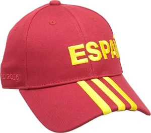 Adidas Unisex Adidas Erwachsene Cap Cf 3-Stripes Spain, Power Red, One Size Fm Hat Nike Clothing