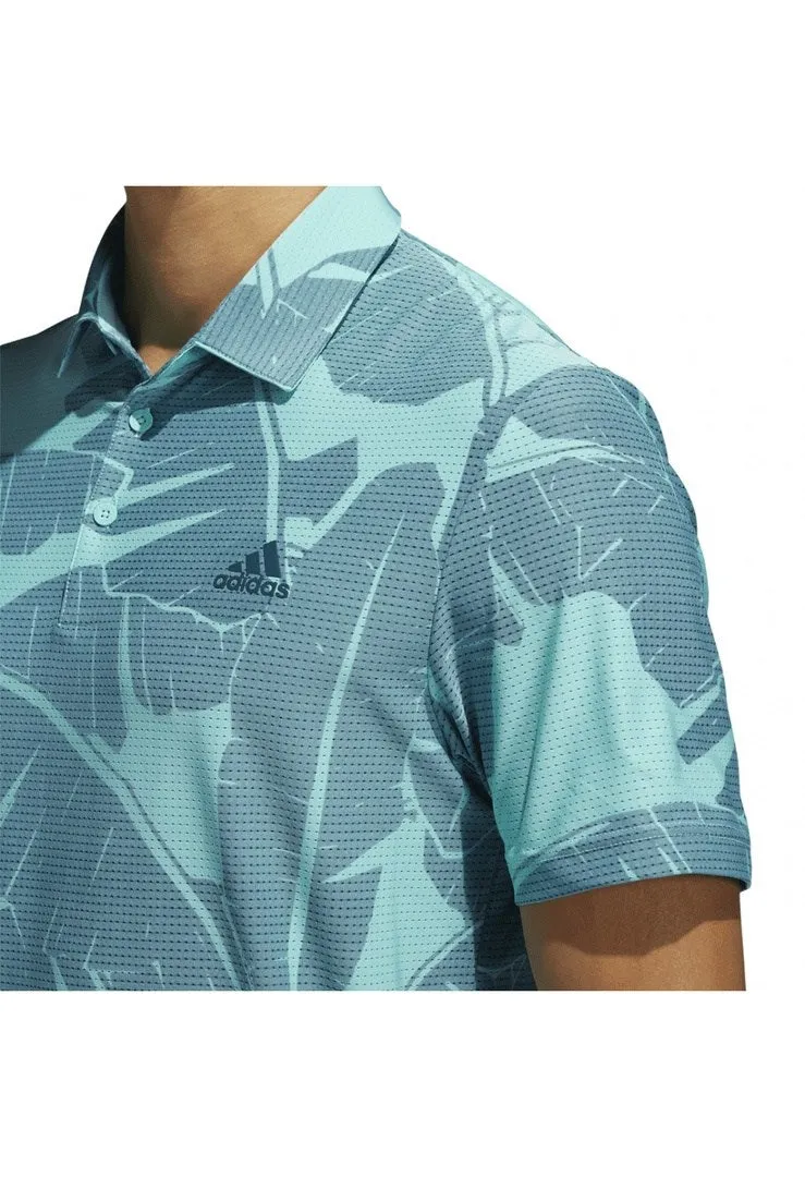 adidas Vibes Print Golf Polo Shirt GM0251