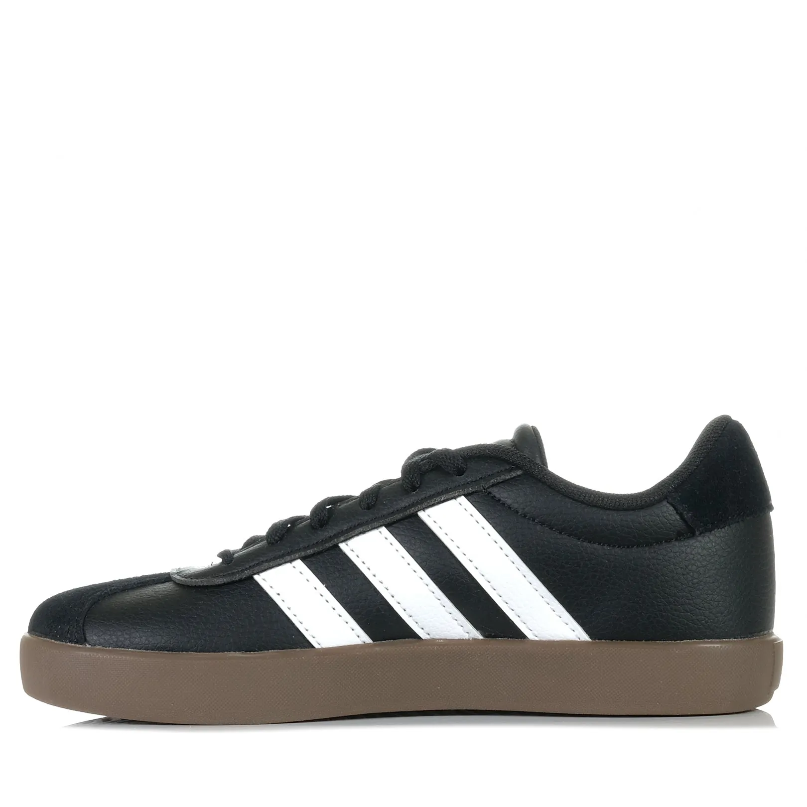 Adidas VL Court 3.0 K Kids Black Shoes_Adidas