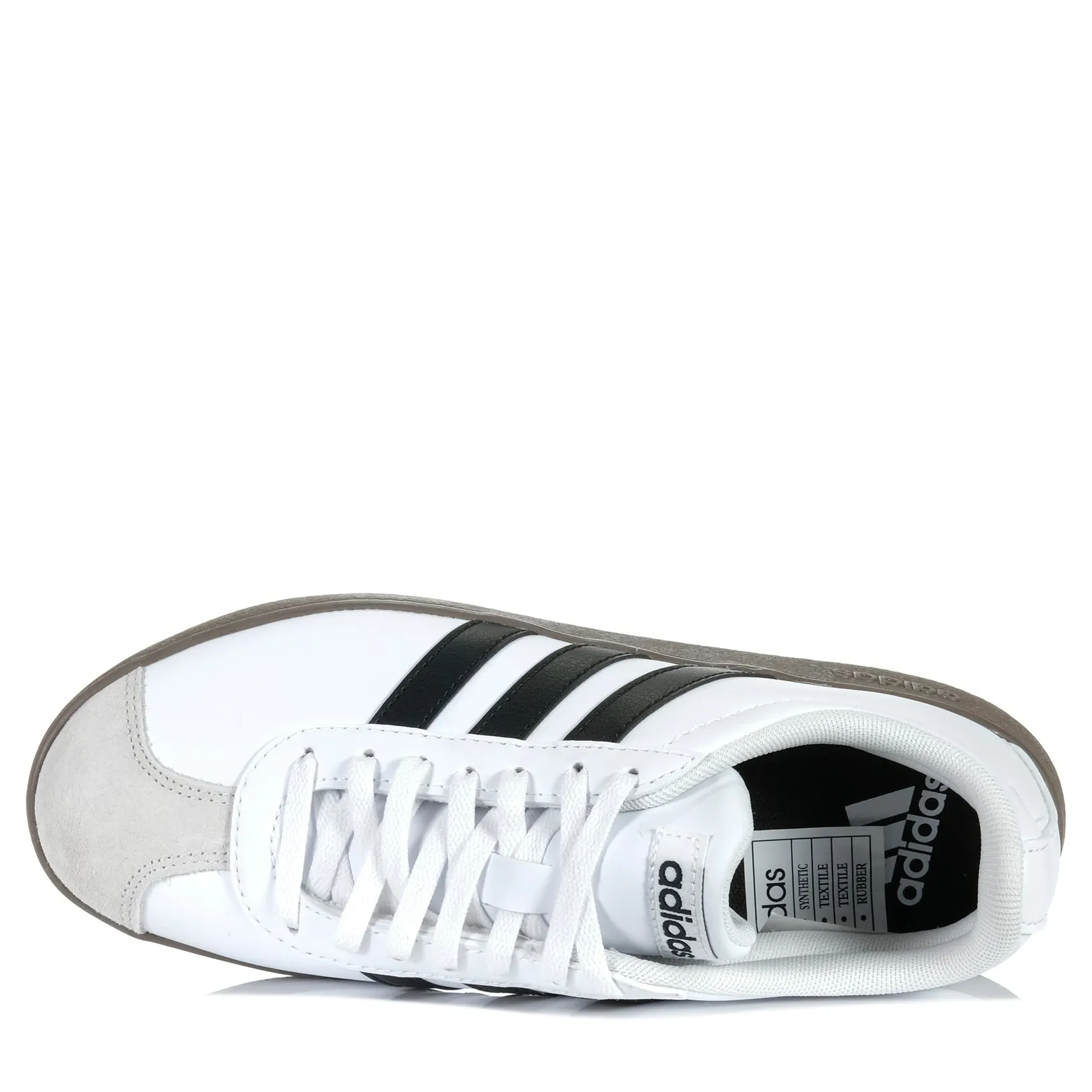 Adidas VL Court Base White/Black Shoes_Adidas