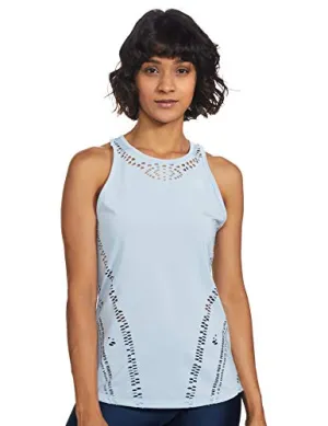 Adidas Womens P.Blue Tank W T-Shirt Nike Clothing