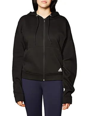Adidas Womens W Bos Aop Fz Hd Sweatshirt Nike Clothing