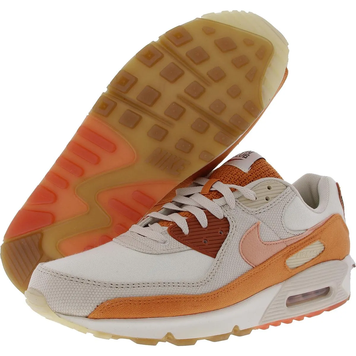 Air Max 90 SE Mens Lace-Up Canvas Running & Training Shoes