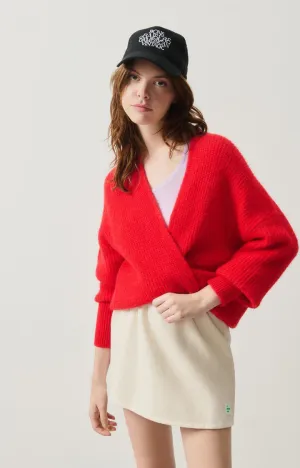 American Vintage Women's Clothing Cardigan East19a Piment-Chine