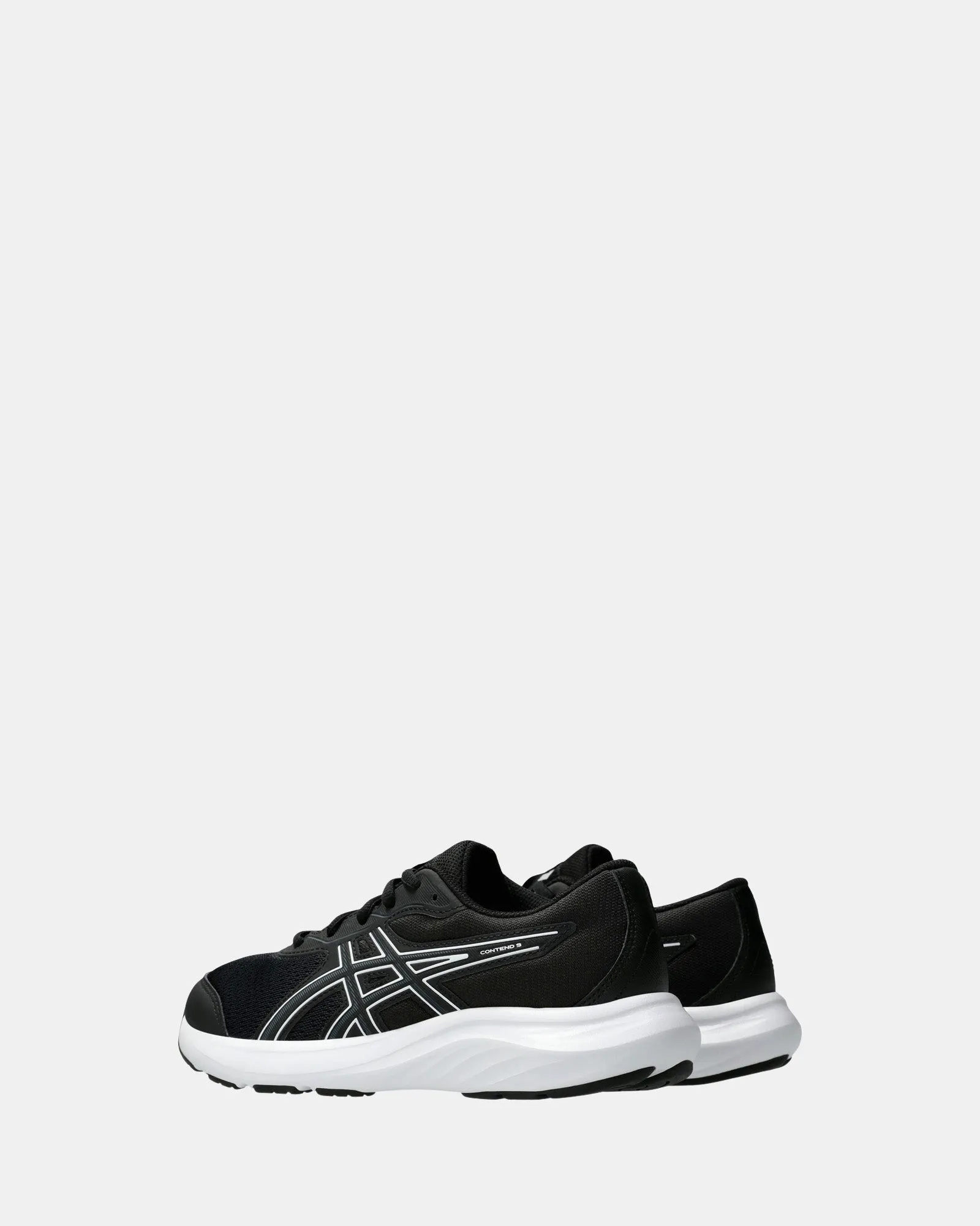 Asics Kids' Shoes Contend 9 Grade School Black/White