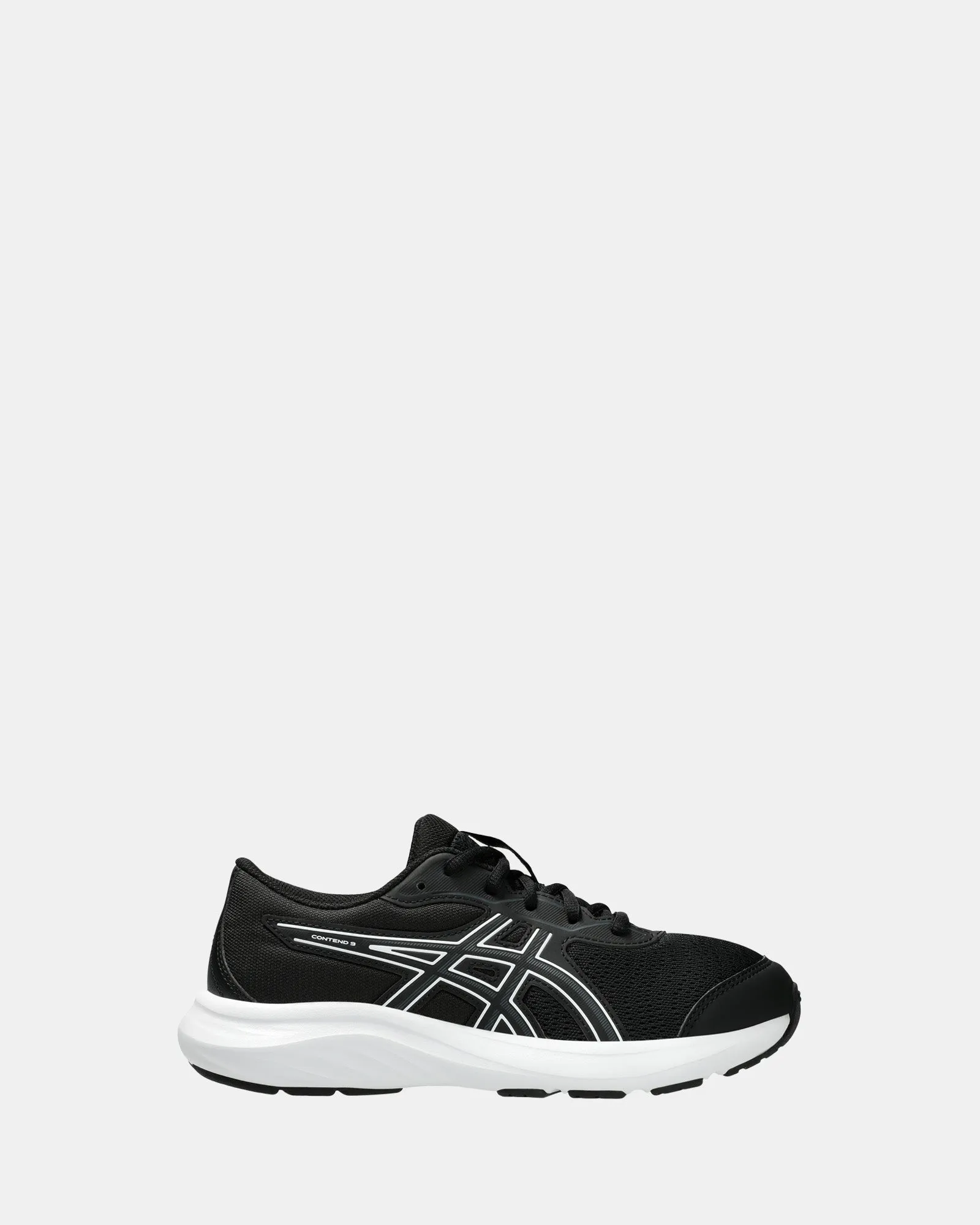 Asics Kids' Shoes Contend 9 Grade School Black/White
