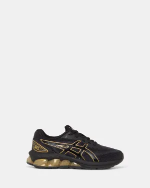 Asics Kids' Shoes Gel-Quantum 180 Vii Grade School Black/Pure Gold