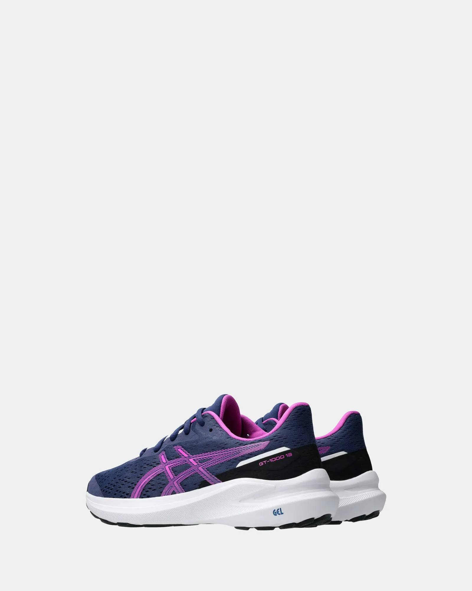 Asics Kids' Shoes Gt-1000 13 Grade School Indigo Blue/Bold Magenta