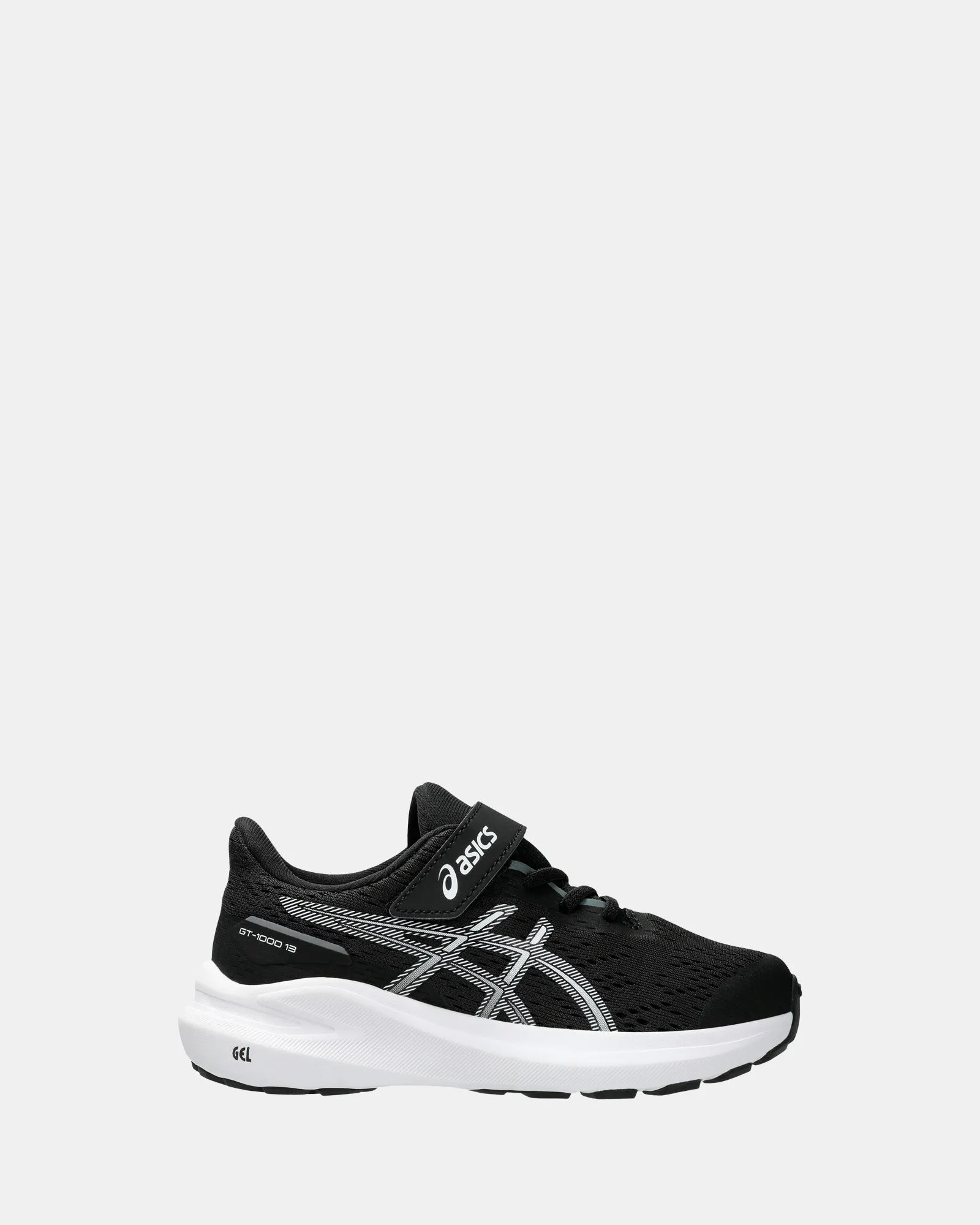 Asics Kids' Shoes Gt-1000 13 Pre-School Black/White