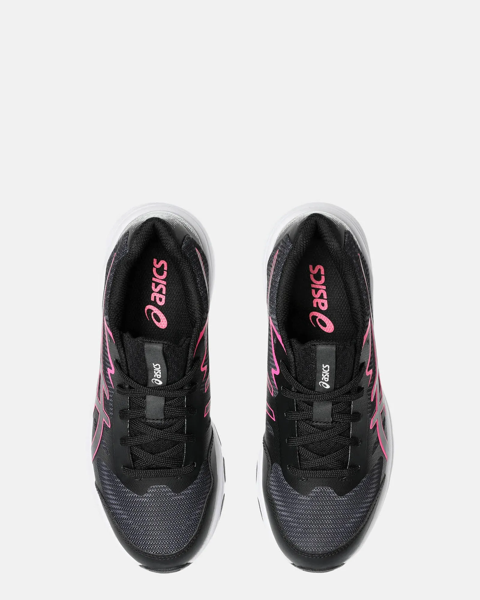 Asics Kids' Shoes Netburner Pro 4 Grade School Black/Hot Pink