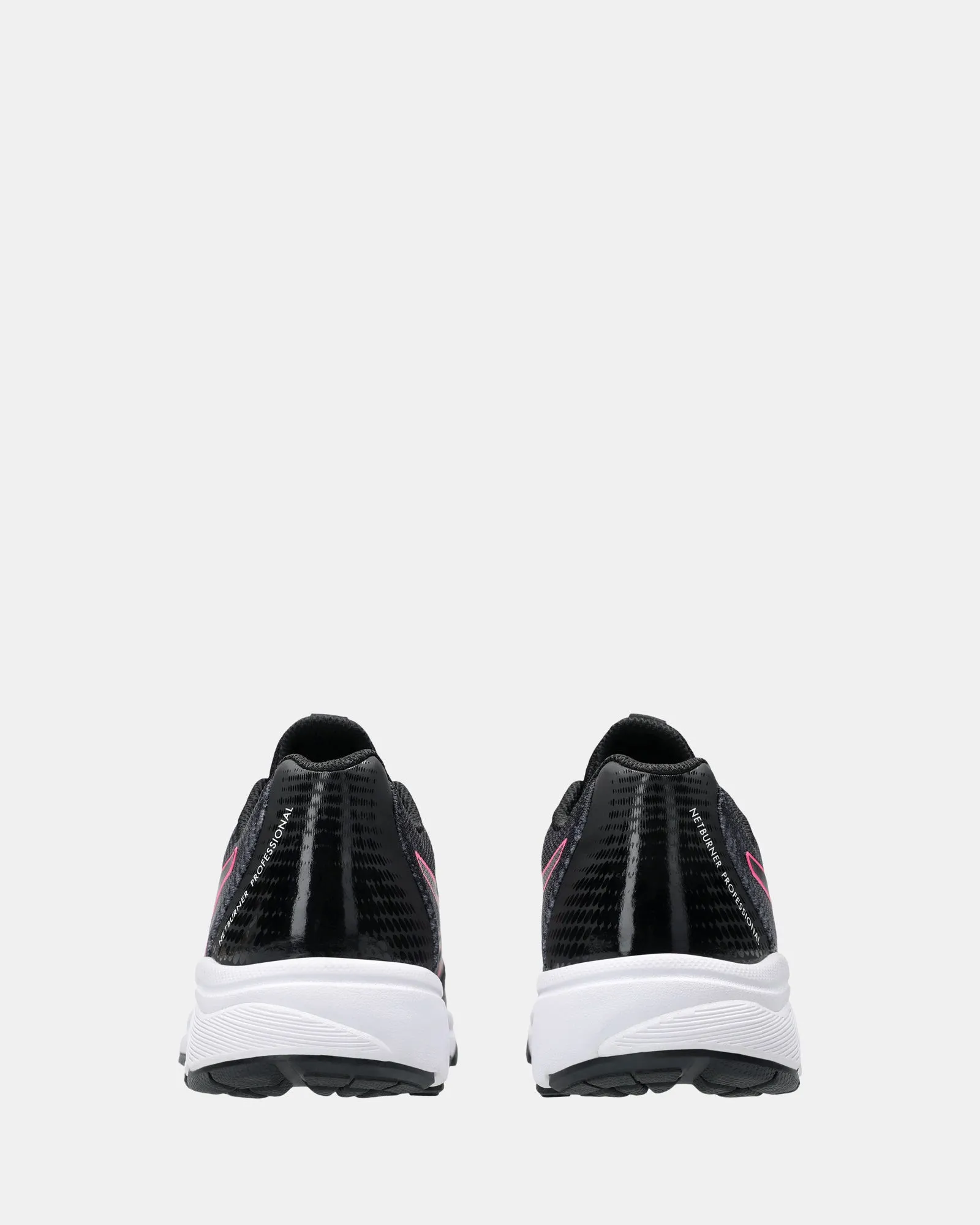 Asics Kids' Shoes Netburner Pro 4 Grade School Black/Hot Pink
