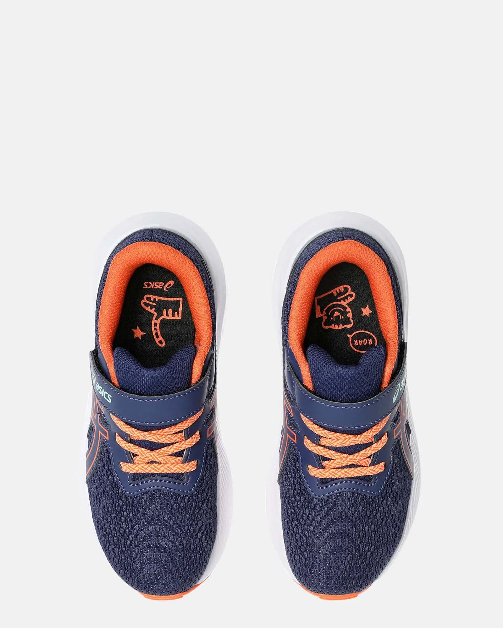 Asics Kids' Shoes Pre-Excite 10 Pre-School Indigo Blue/Nova Orange