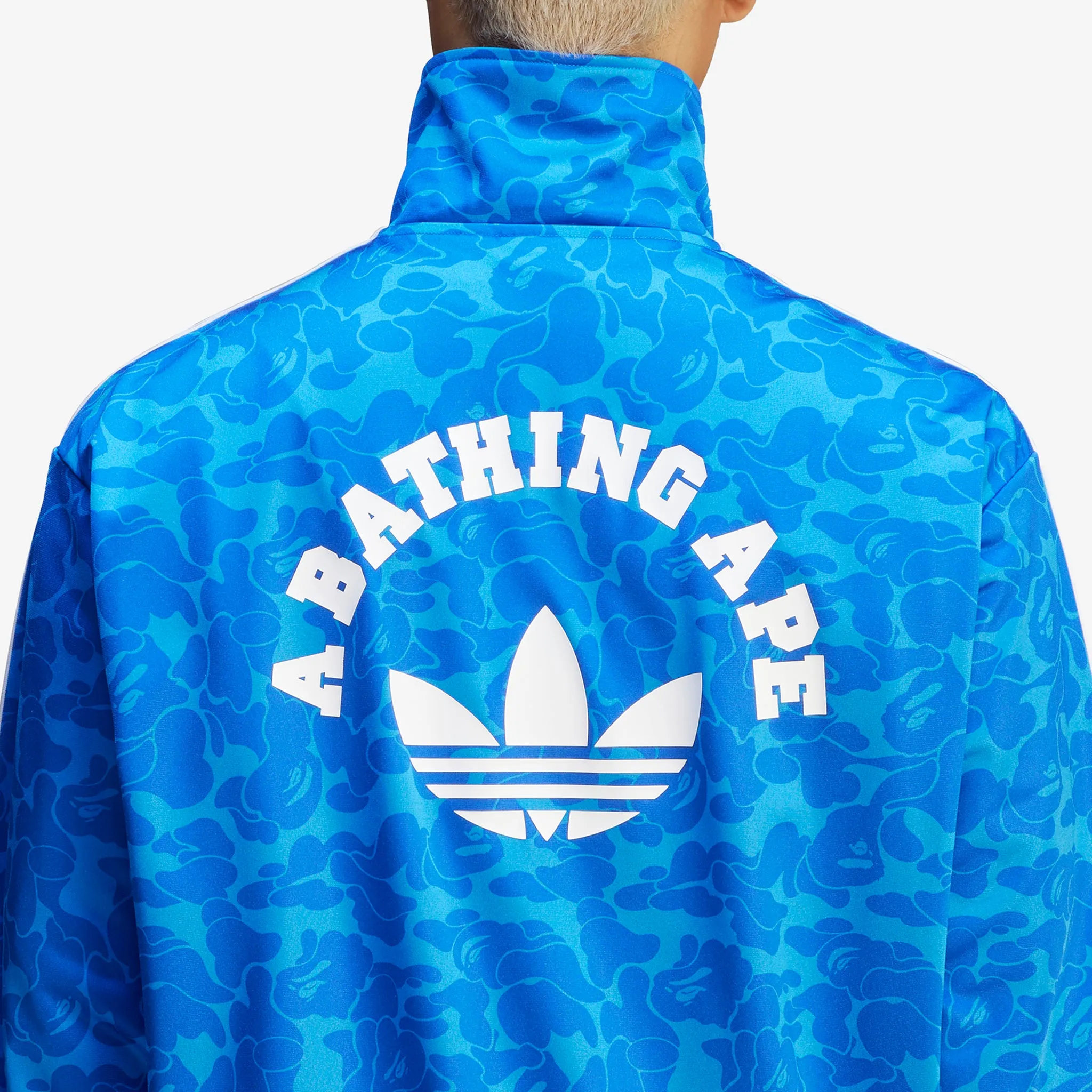 BAPE x Firebird Track Top Blue adidas Clothing