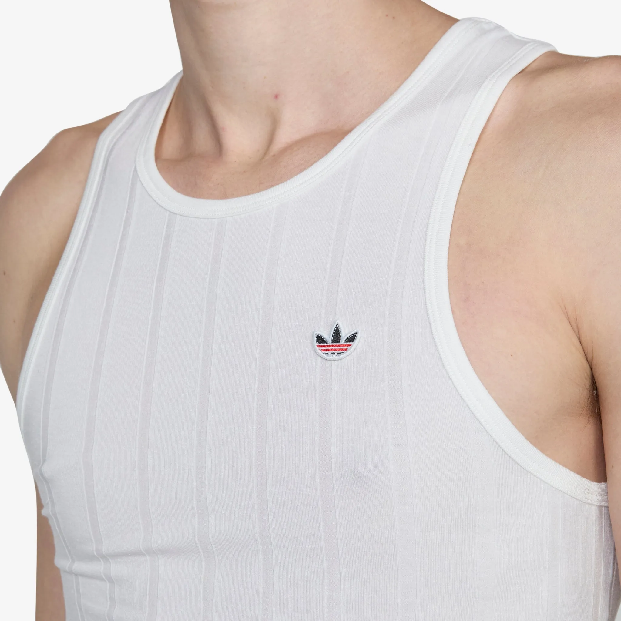 CLOT x Rib Tank White adidas Clothing