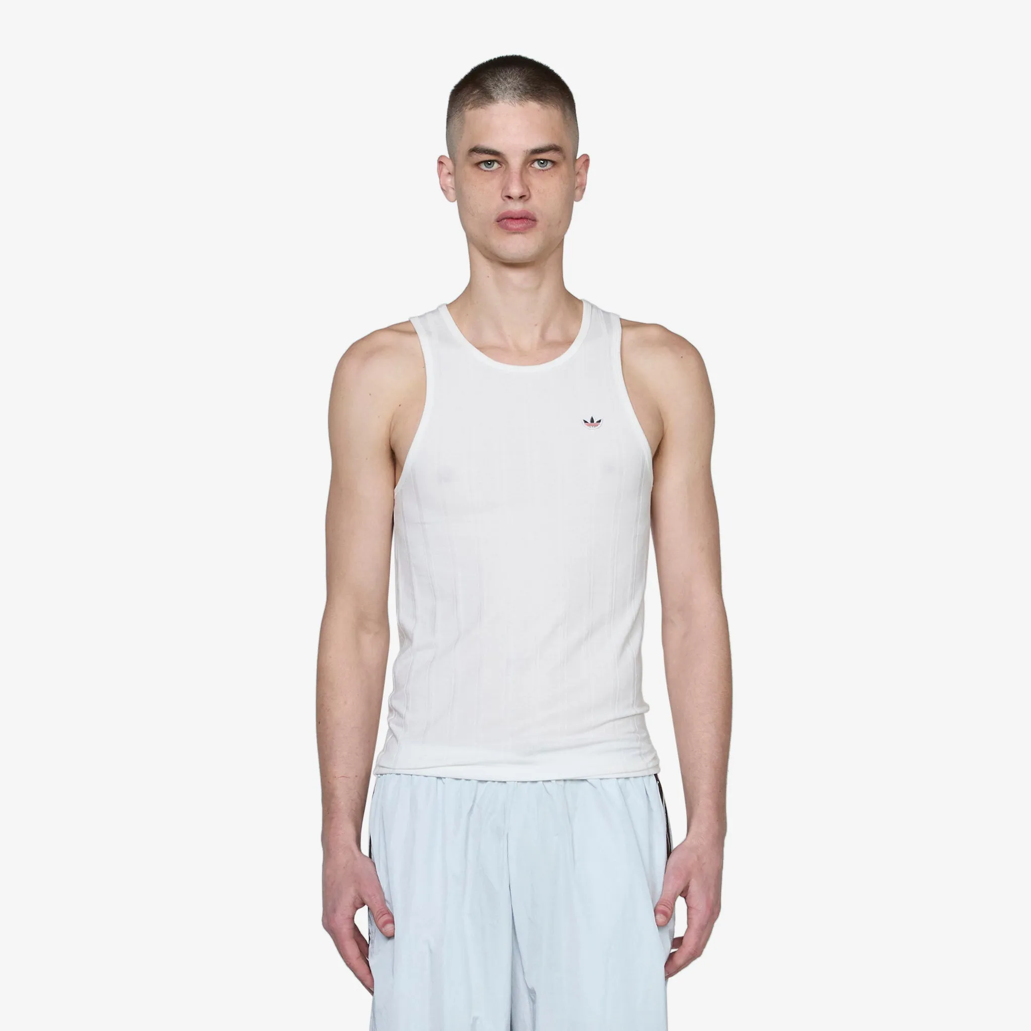 CLOT x Rib Tank White adidas Clothing