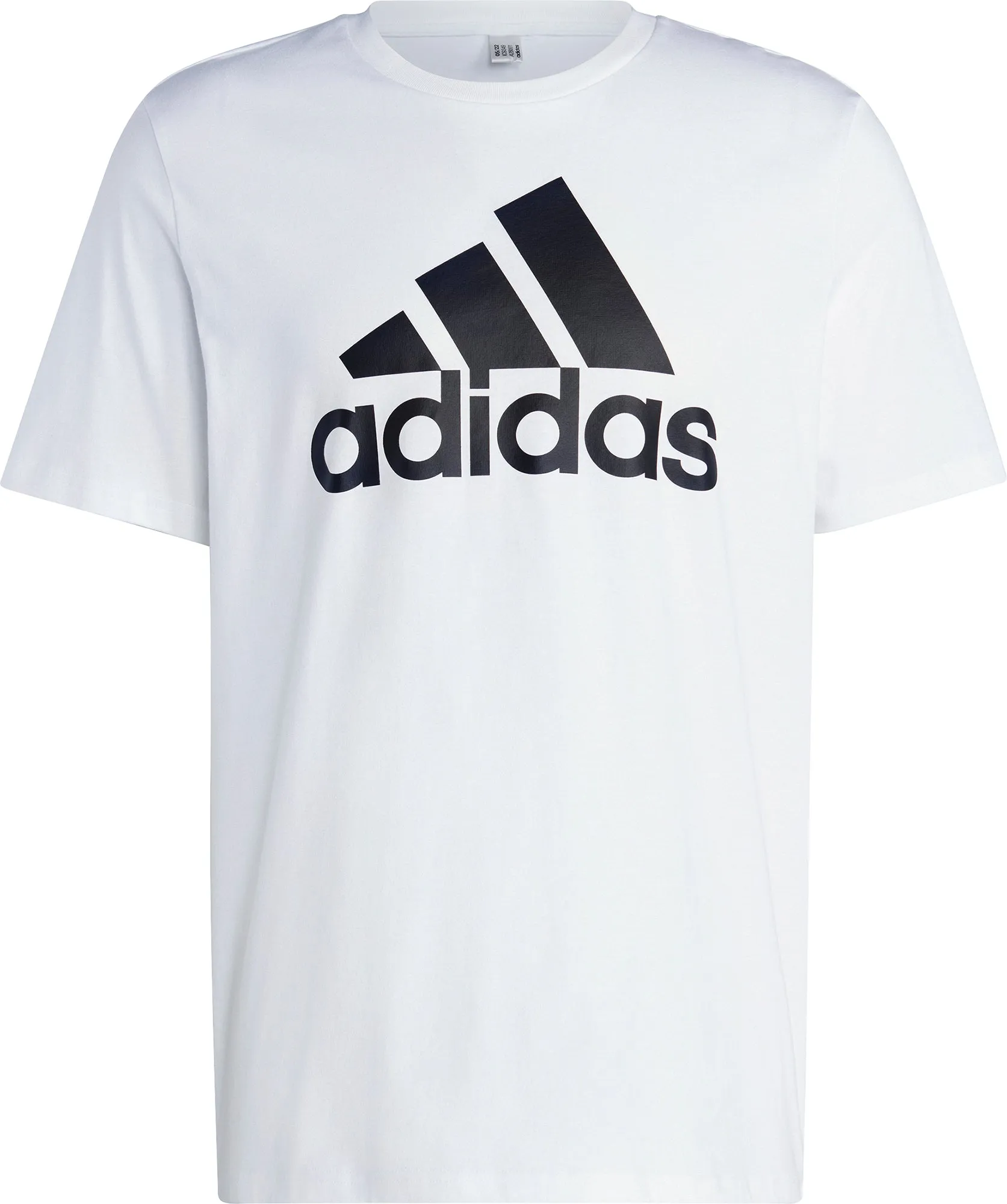 Clothing Adidas  Men adidas Essentials Big Logo Short Sleeve Mens Top - White