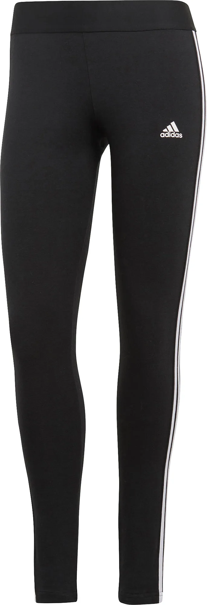 Clothing Adidas  Women adidas 3 Stripes Womens Long Training Tights - Black